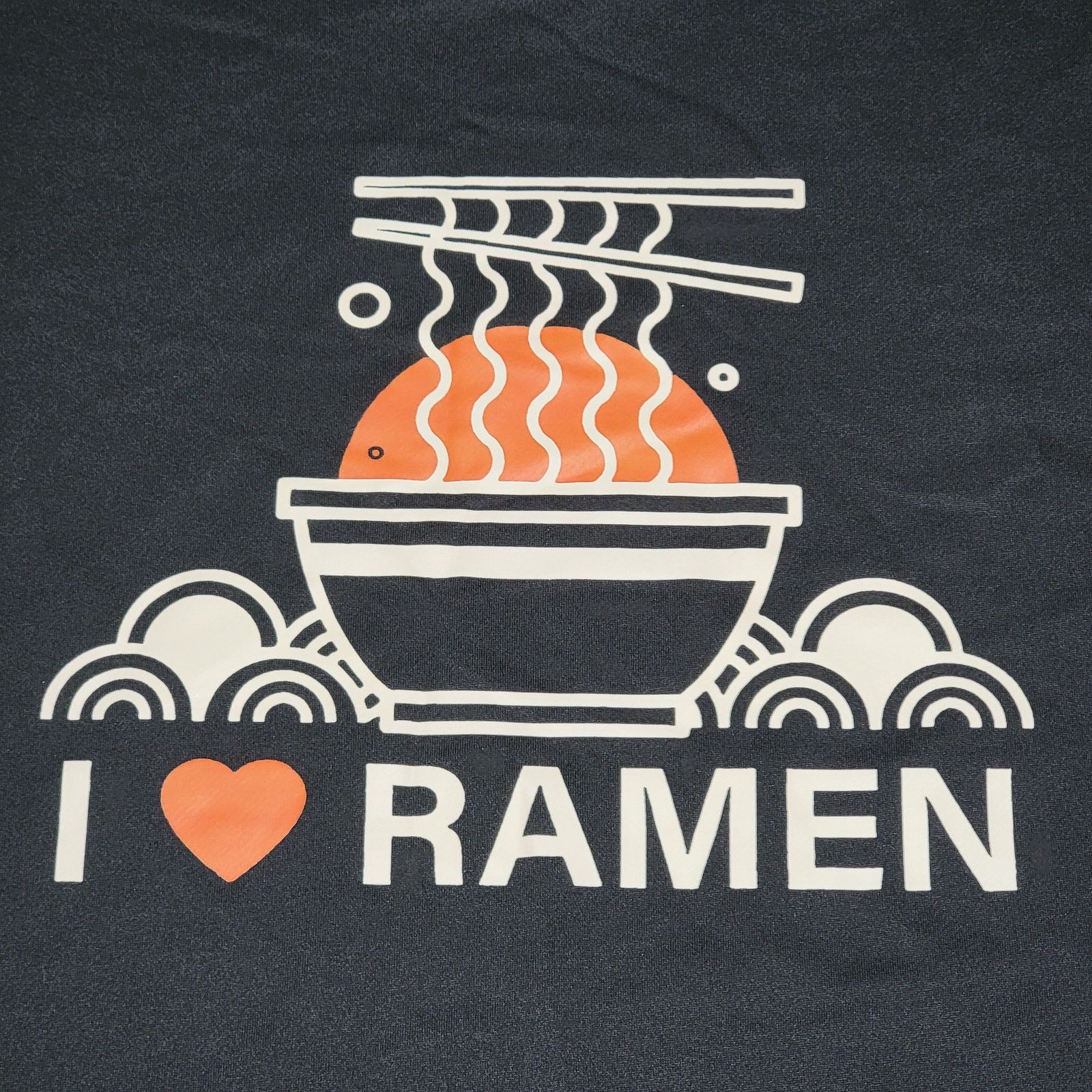 Other Ramen Black Unisex Tee "I Love Ramen" - Size Large Size US L / EU 52-54 / 3 - 2 Thumbnail