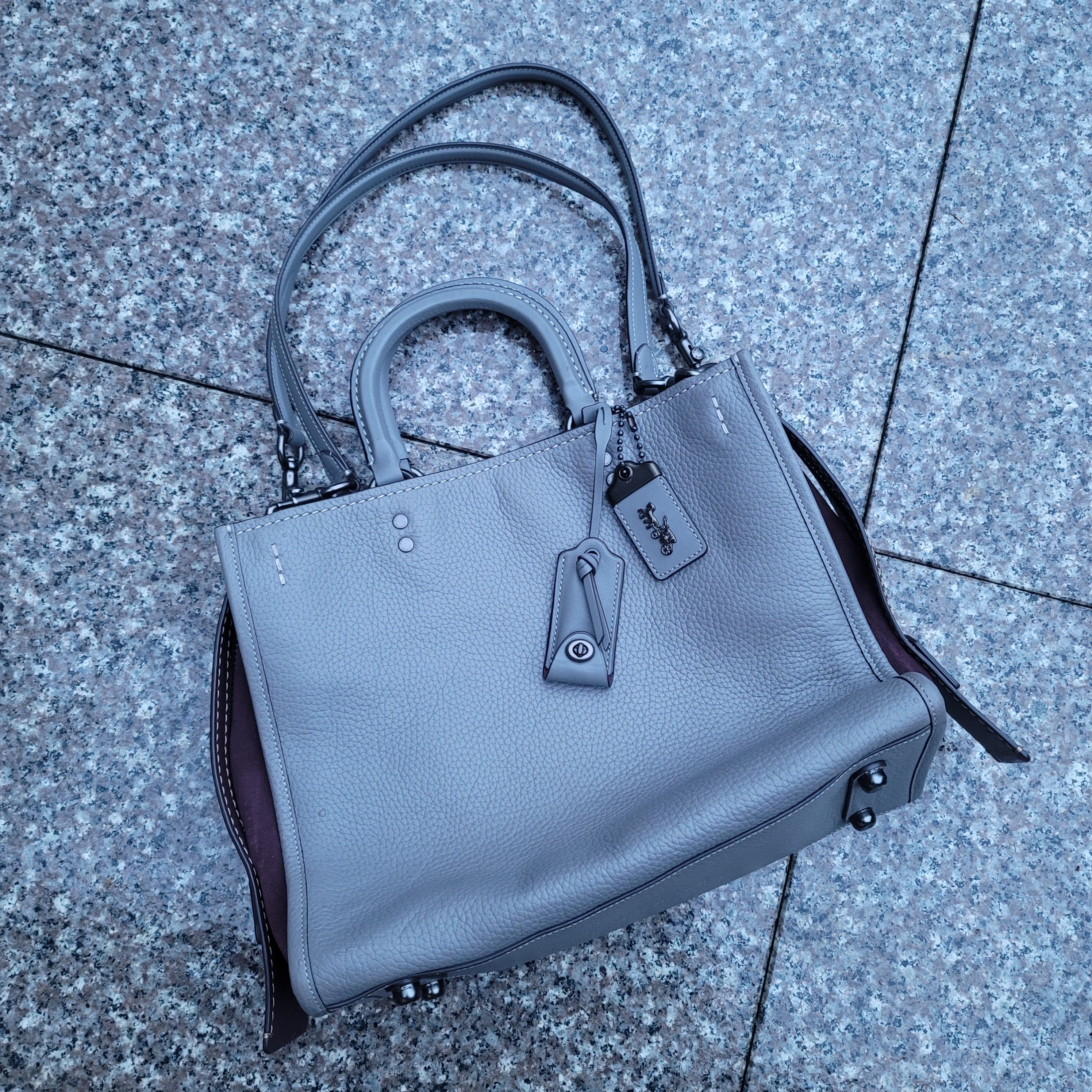 Coach Coach Rogue 30 leather bag Size ONE SIZE - 4 Thumbnail