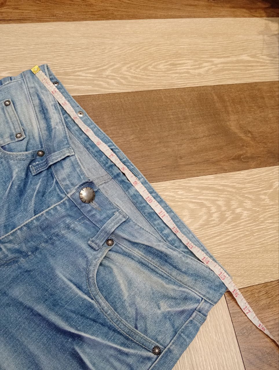LAGUST BLUE WASHED STRETCH DENIM JEANS
