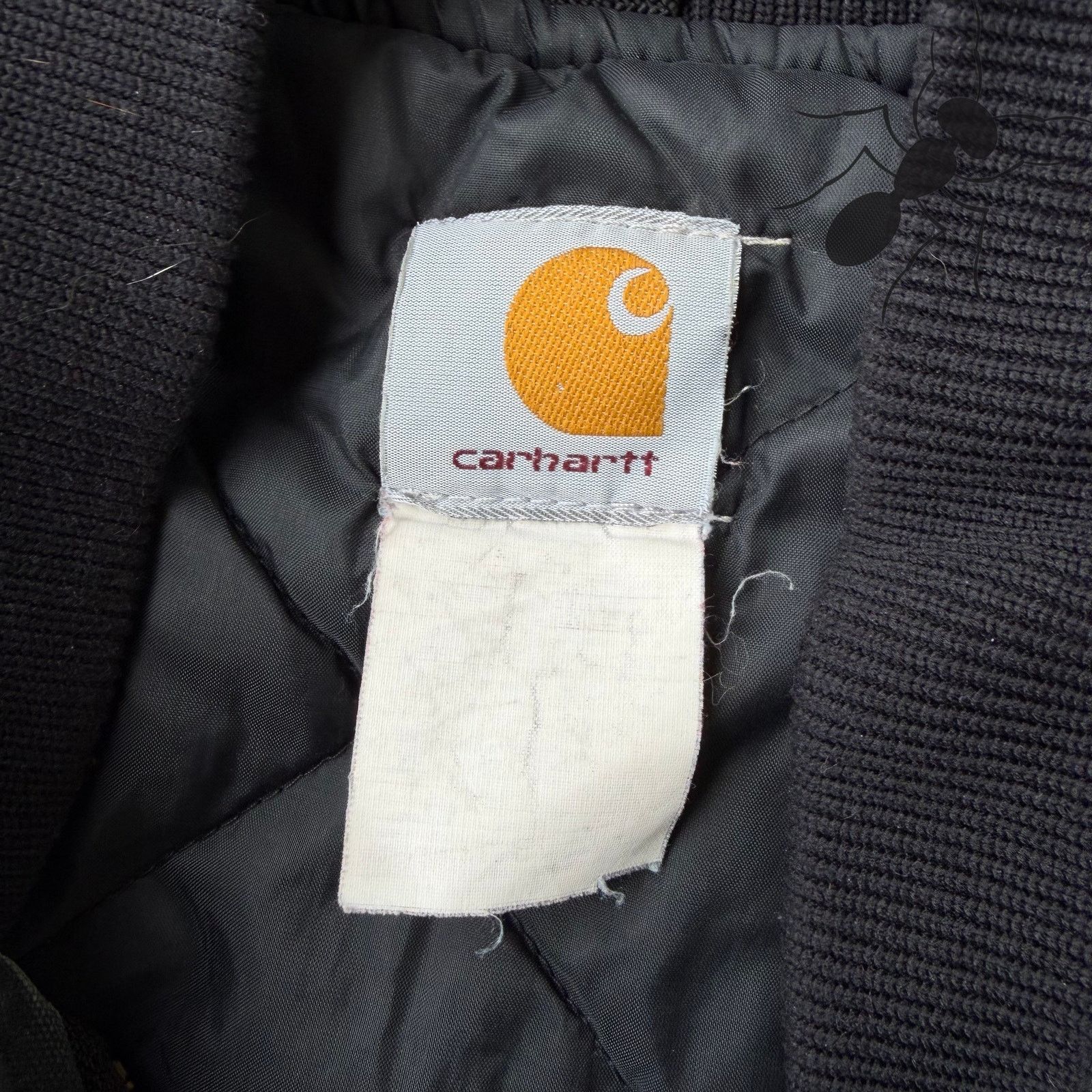 Carhartt × Vintage Carhartt faded black quilted work wear vest Size US M / EU 48-50 / 2 - 3 Thumbnail