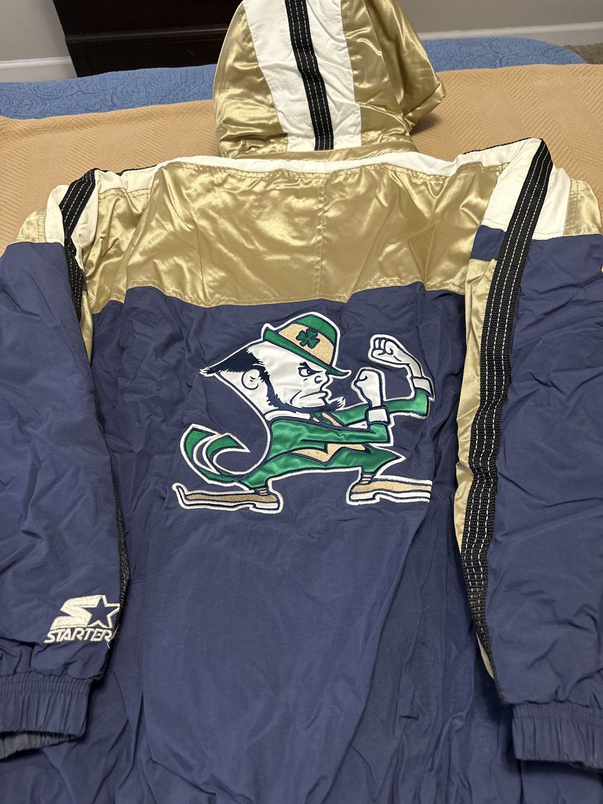 Starter Starter Full Zip Notre Dame Size US L / EU 52-54 / 3 - 1 Thumbnail