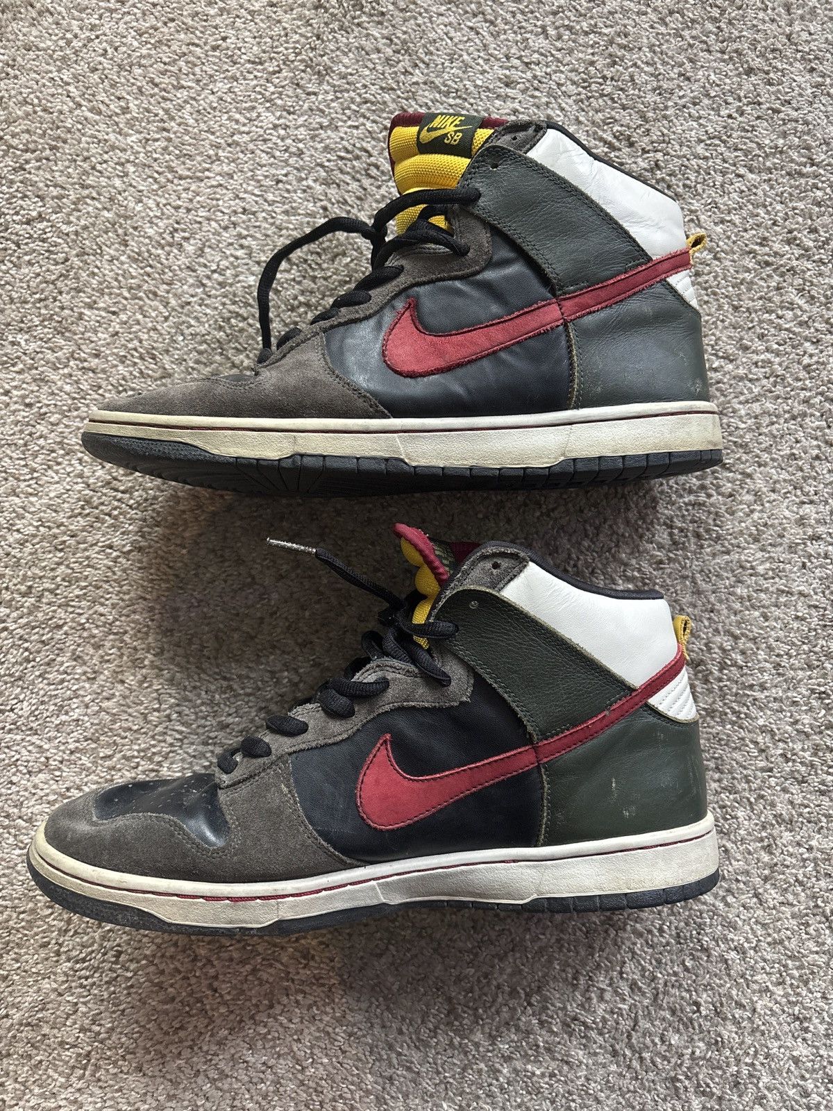 Nike NikeSB Dunk High "Boba Fett" Size US 13 / EU 46 - 1 Thumbnail