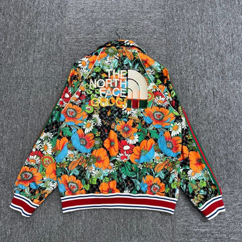 Gucci Gucci Co-branded embroidered letter floral jacket Size US M / EU 48-50 / 2 - 2 Thumbnail