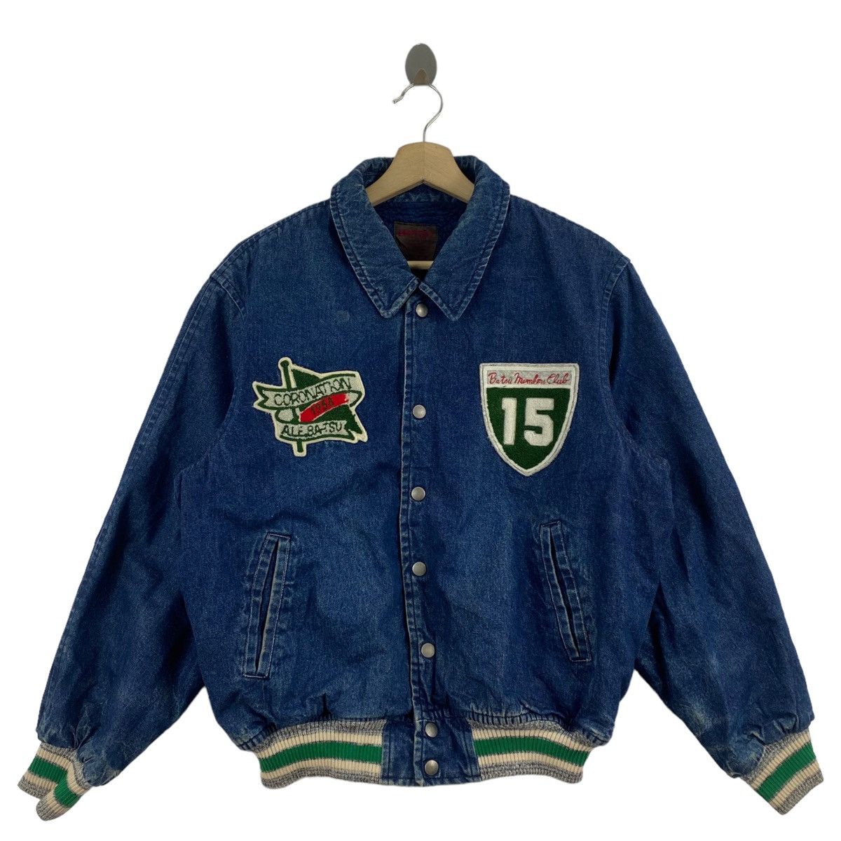 Denim Jacket Jeans Uniform Anni 90 Camicia Militare Giacca Jeans