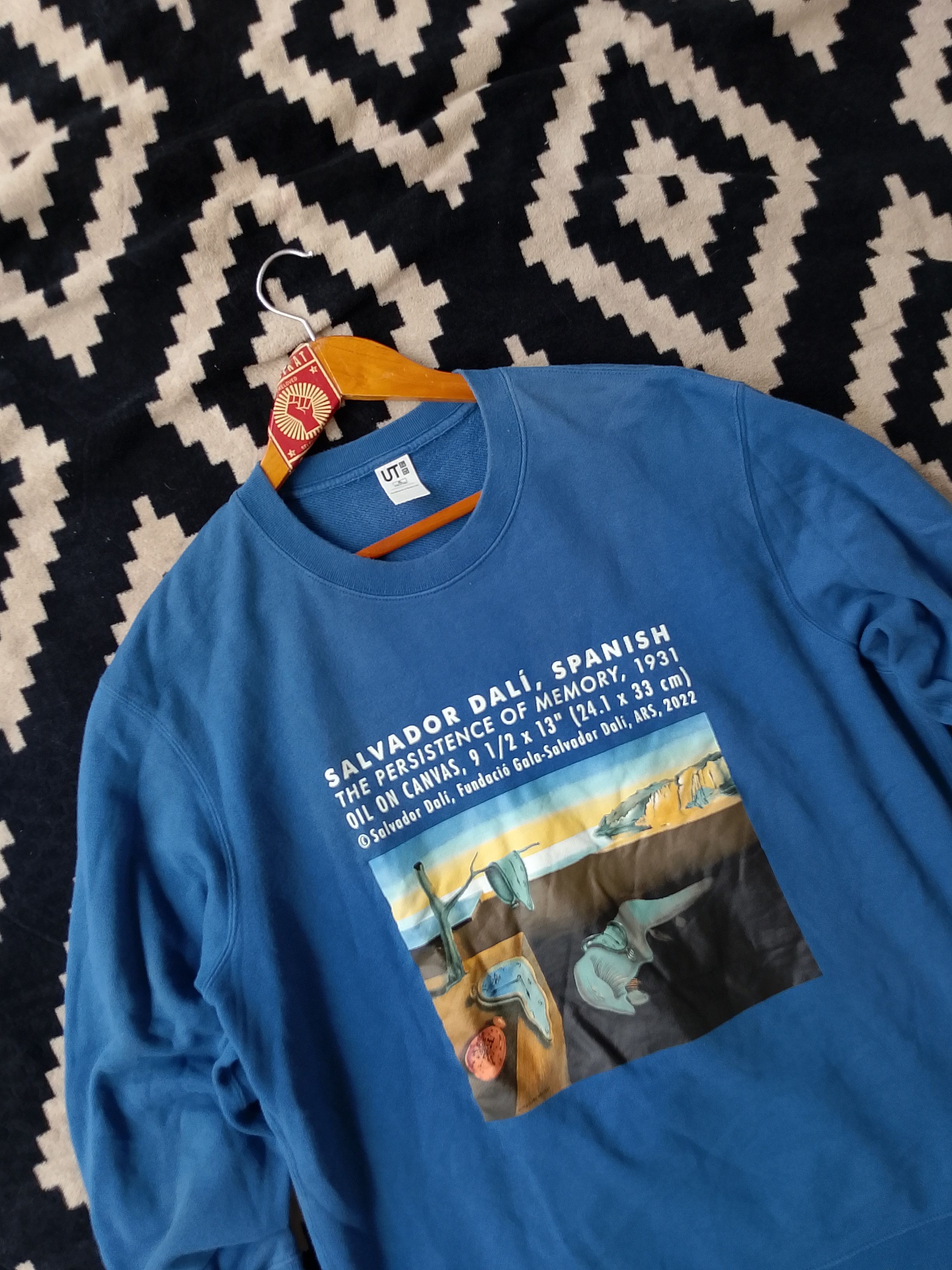 Uniqlo Rare UNIQLO x MoMA Salvador Dalí "Melting Clocks" Sweatshirt Size US XL / EU 56 / 4 - 3 Thumbnail