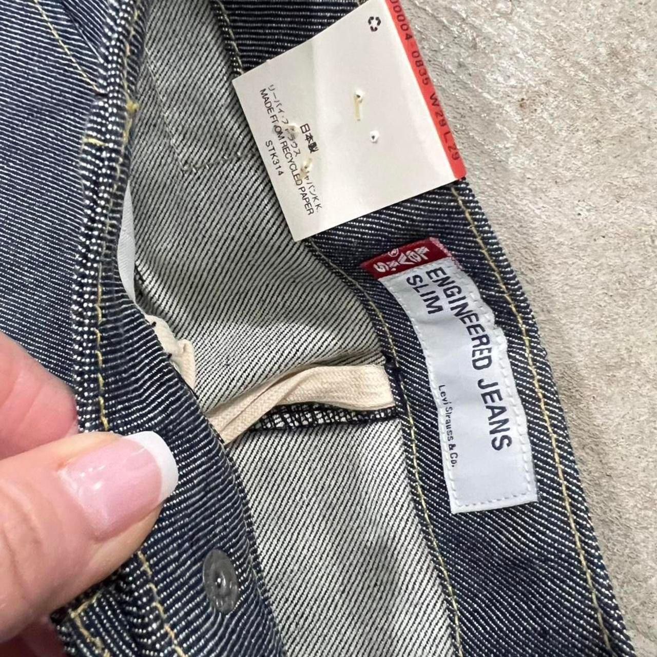 Levi's Levi’s Engineered Jeans Slim Japan 29x29 NWT deadstock Size US 29 - 4 Thumbnail