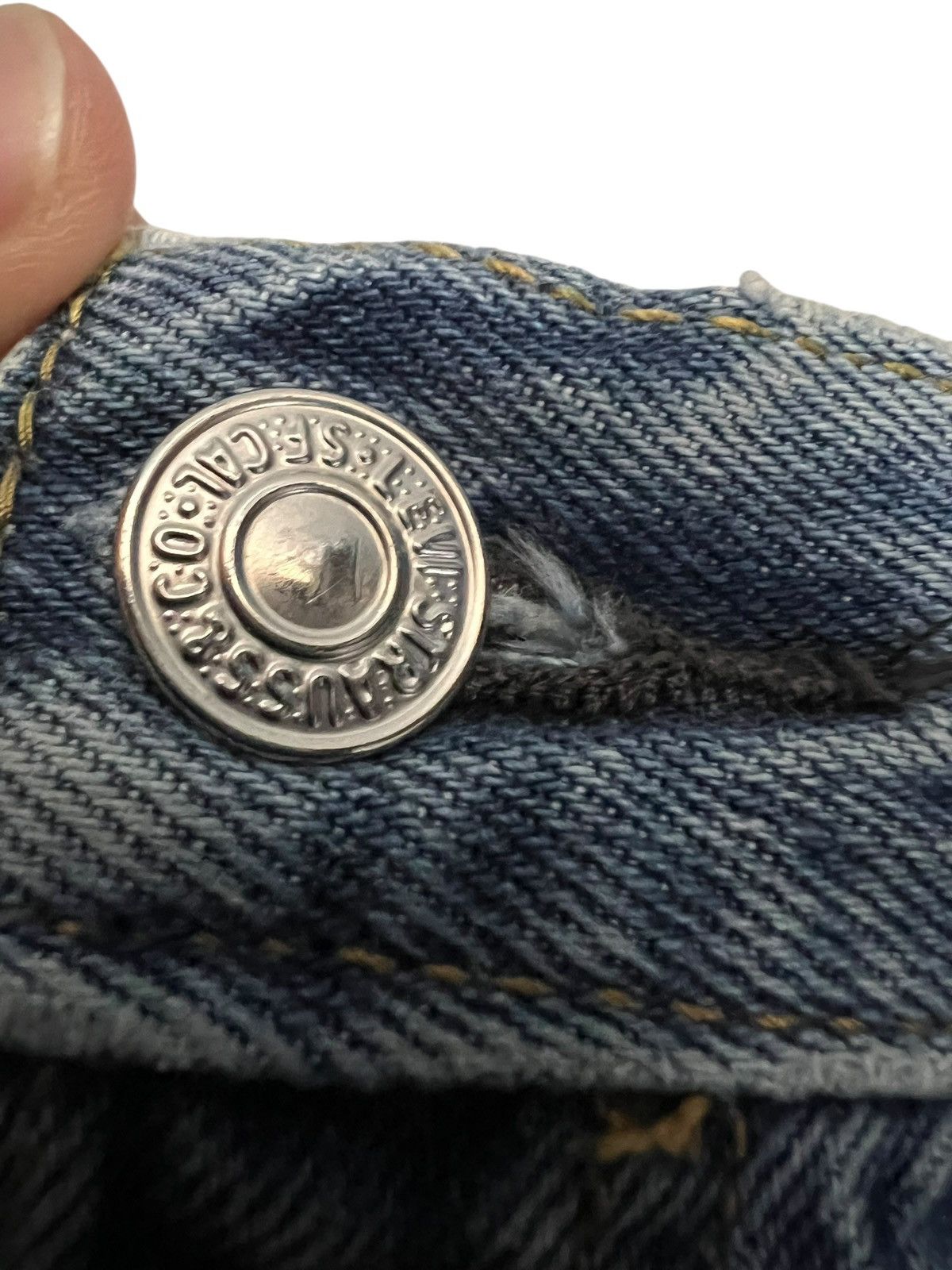 Levi's Vintage Levis 501 Distressed Mud Wash Jean Rare Size US 29 - 9 Thumbnail