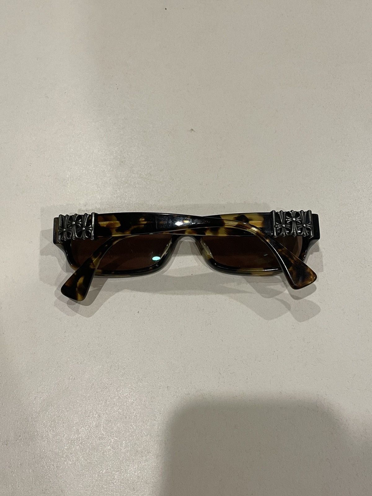 Chrome Hearts Chrome Hearts BELOW ME Sunglasses Silver Cemetery Cross Size ONE SIZE - 1 Thumbnail