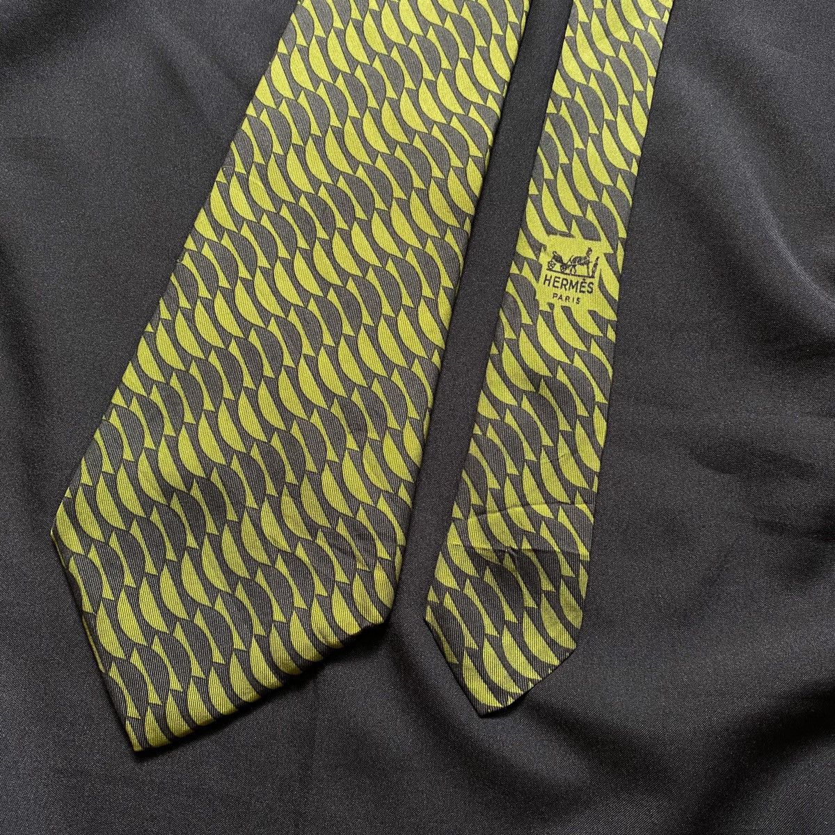 Hermes × Vintage Vintage Hermes Tie Size ONE SIZE - 2 Thumbnail