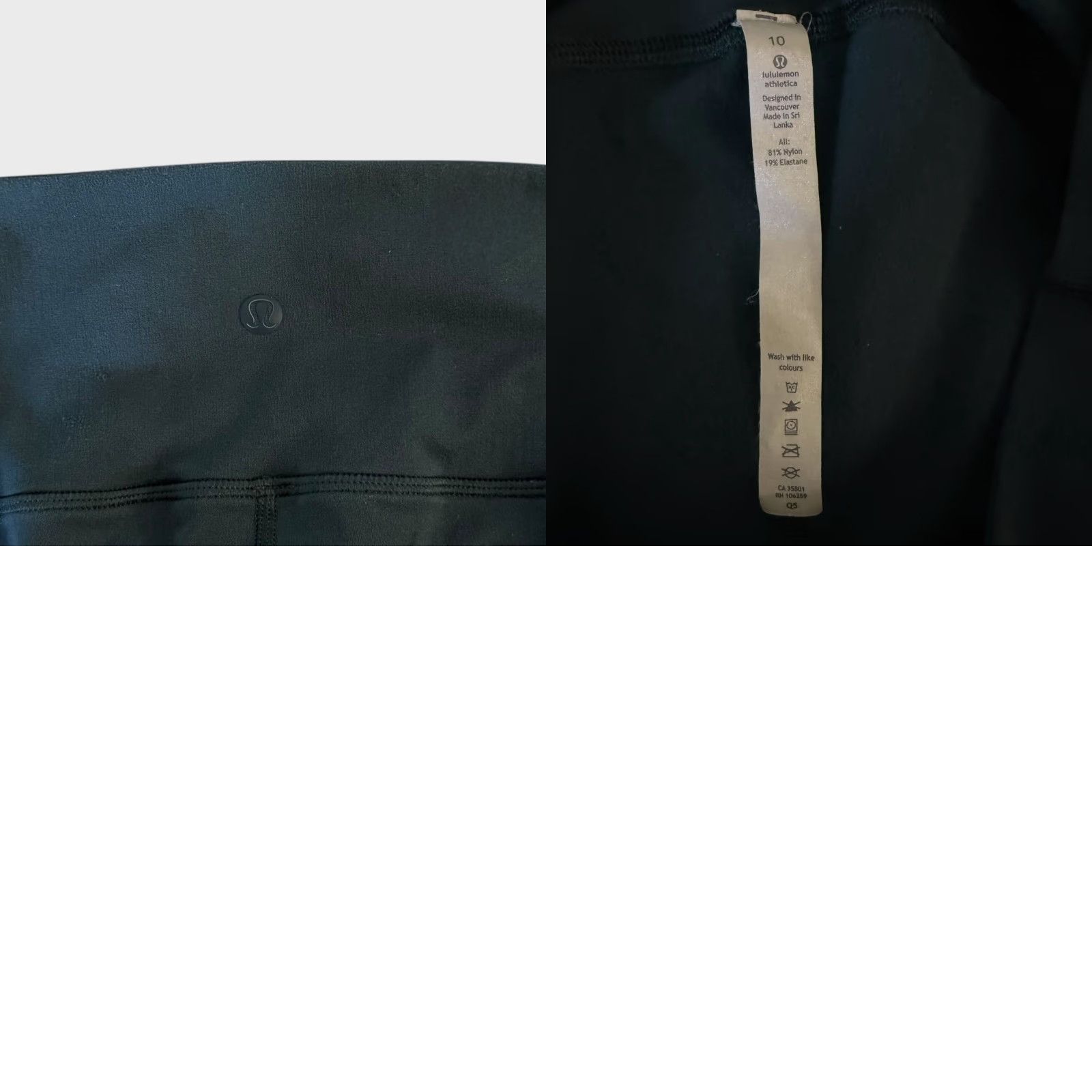 Lululemon Lululemon Capri Crop Leggings Women's 10 Blue Yoga Athletic Activewear Size 32" / US 10 / IT 46 - 8 Thumbnail