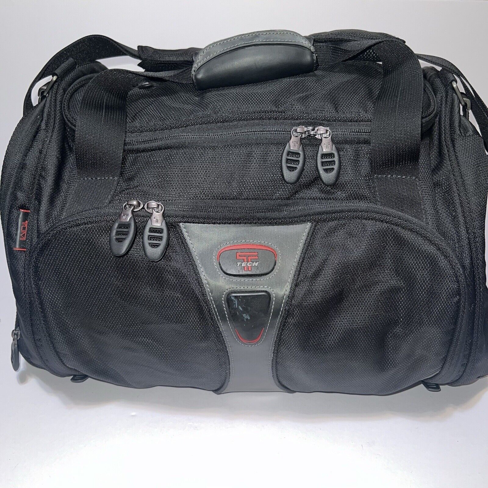 Tumi TUMI Tech Carry On Overnight Duffle Bag #5525D Duffels Black Size ONE SIZE - 1 Thumbnail
