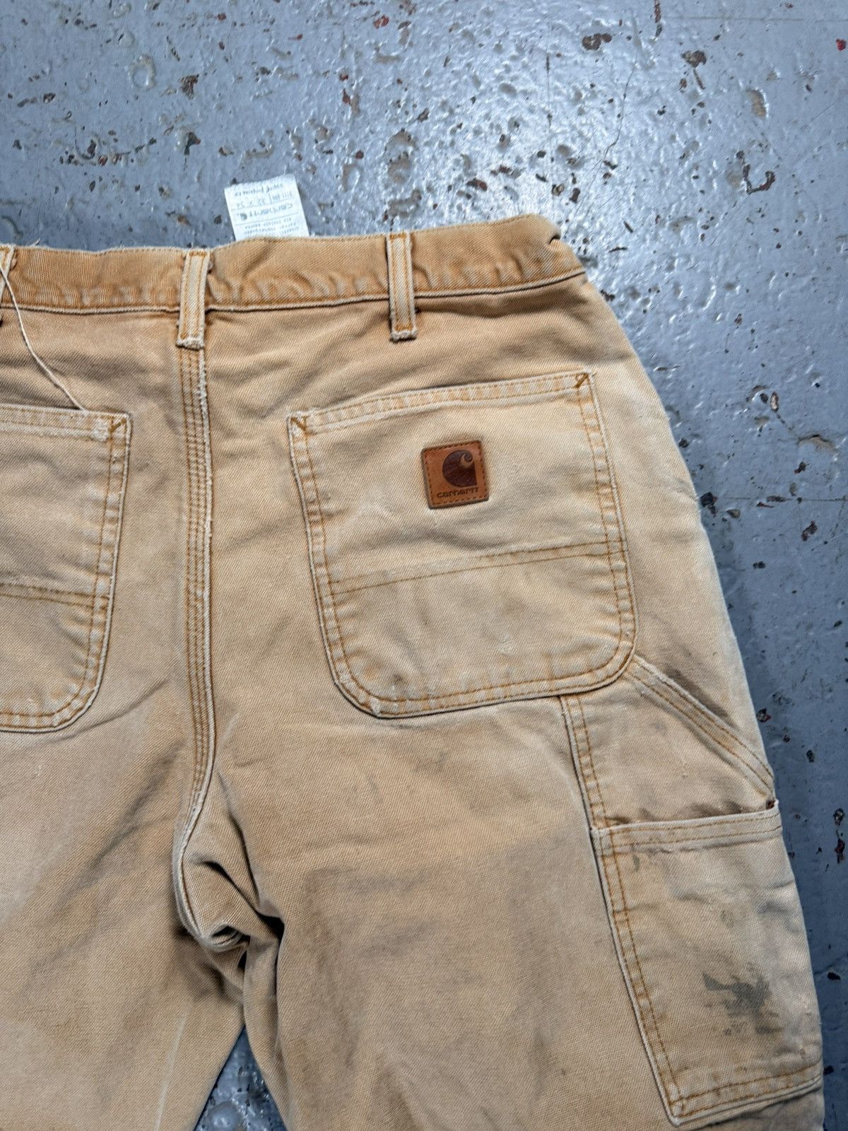 Carhartt Insane Distressed Carhartt Fleece Line Carpenter Pants Size US 30 / EU 46 - 11 Thumbnail