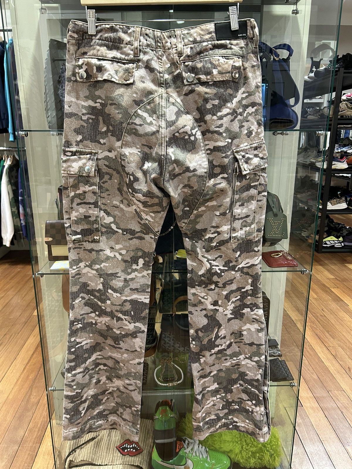 Amiri Amiri MX5 Camoflage Cargo Pants Size US 33 - 2 Thumbnail