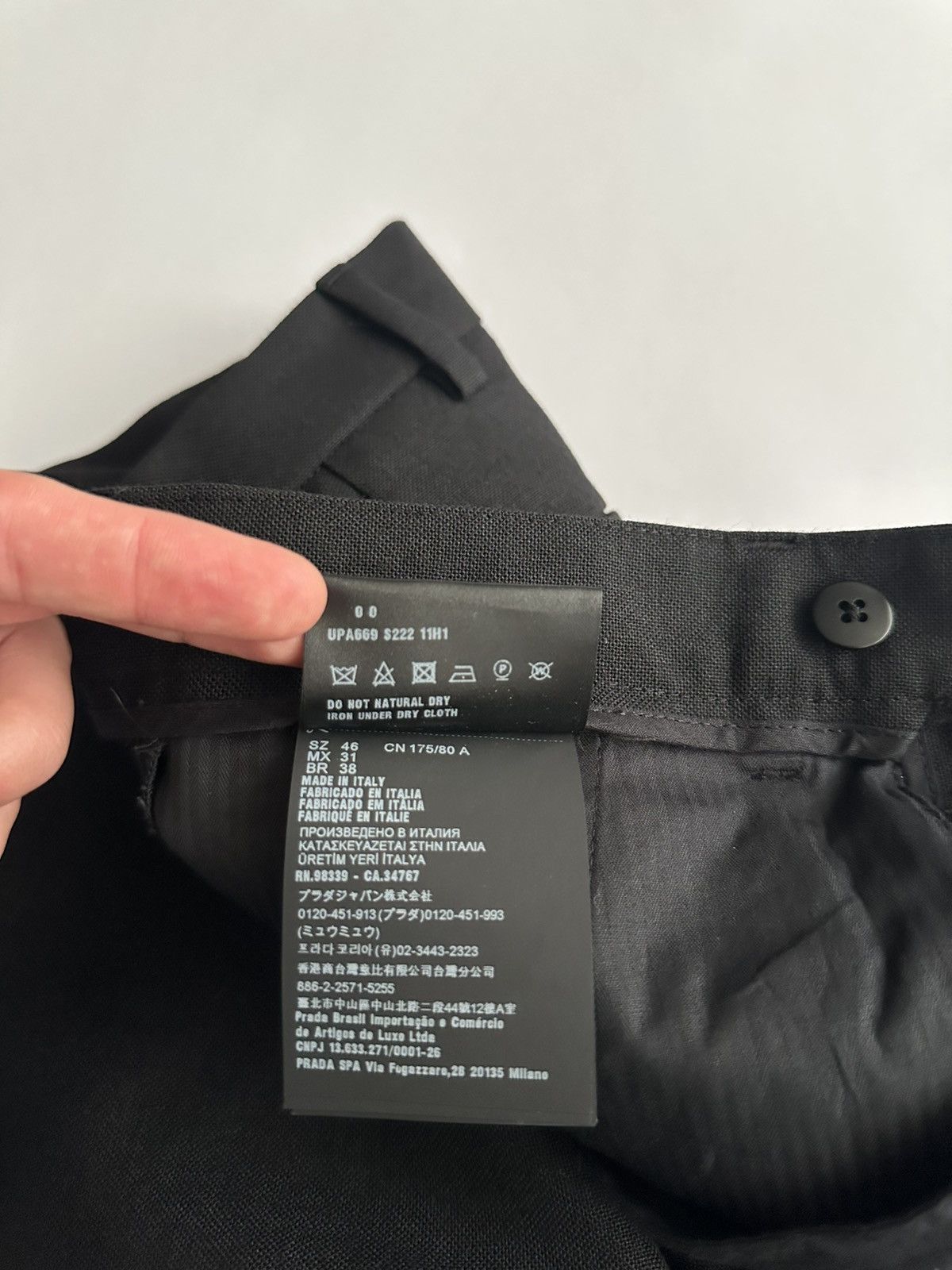 Prada Prada Special Edition Pants Size US 30 / EU 46 - 10 Thumbnail