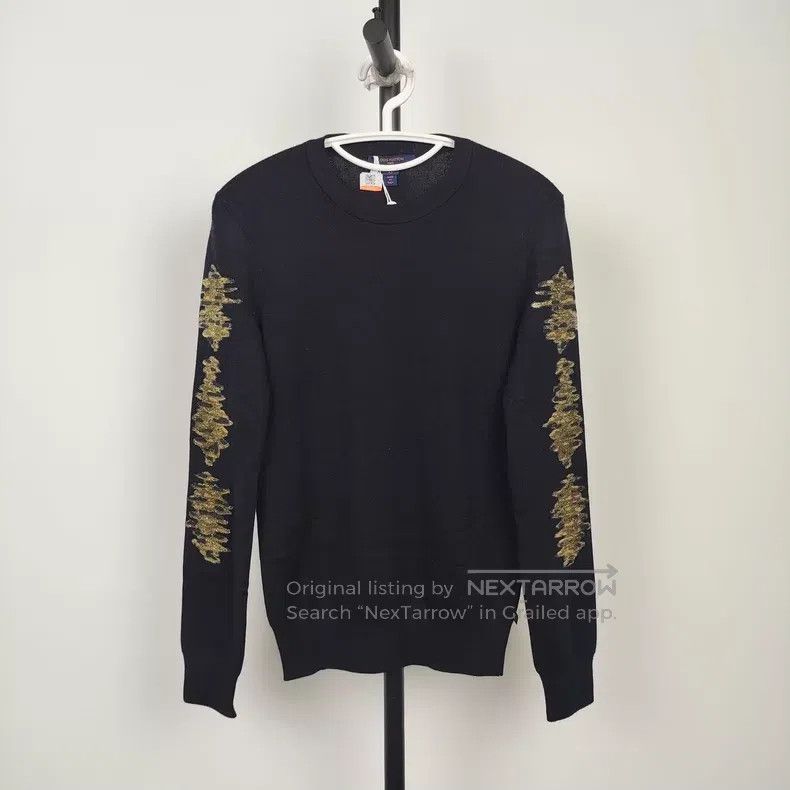 Louis Vuitton Louis Vuitton Knitted embroidered solid sweater Size US XS / EU 42 / 0 - 1 Thumbnail