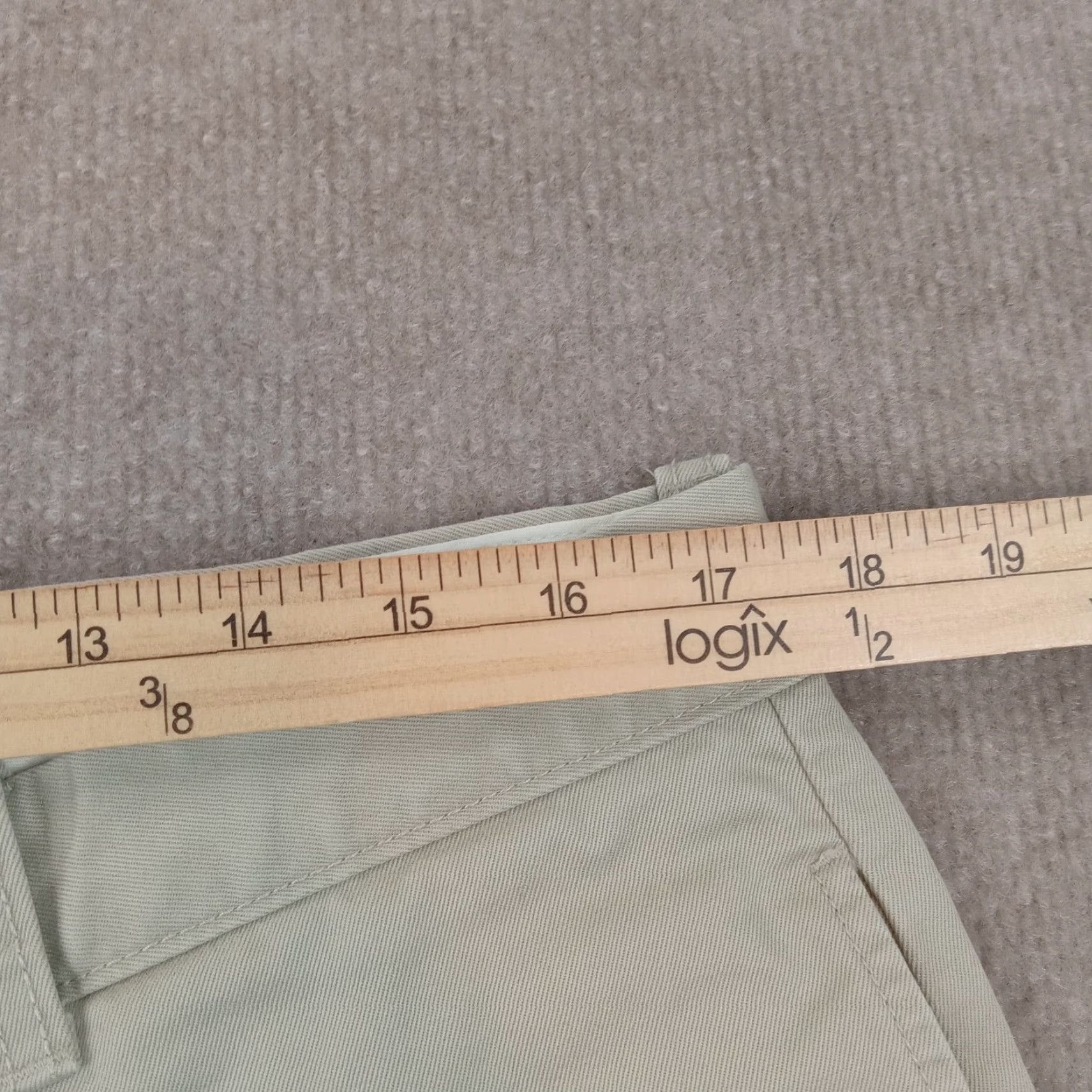J.Crew J Crew Mens Chino Pants 36x29 Extra Large XL Beige Khaki Straight Leg Relaxed Fit Size US 35 - 3 Thumbnail
