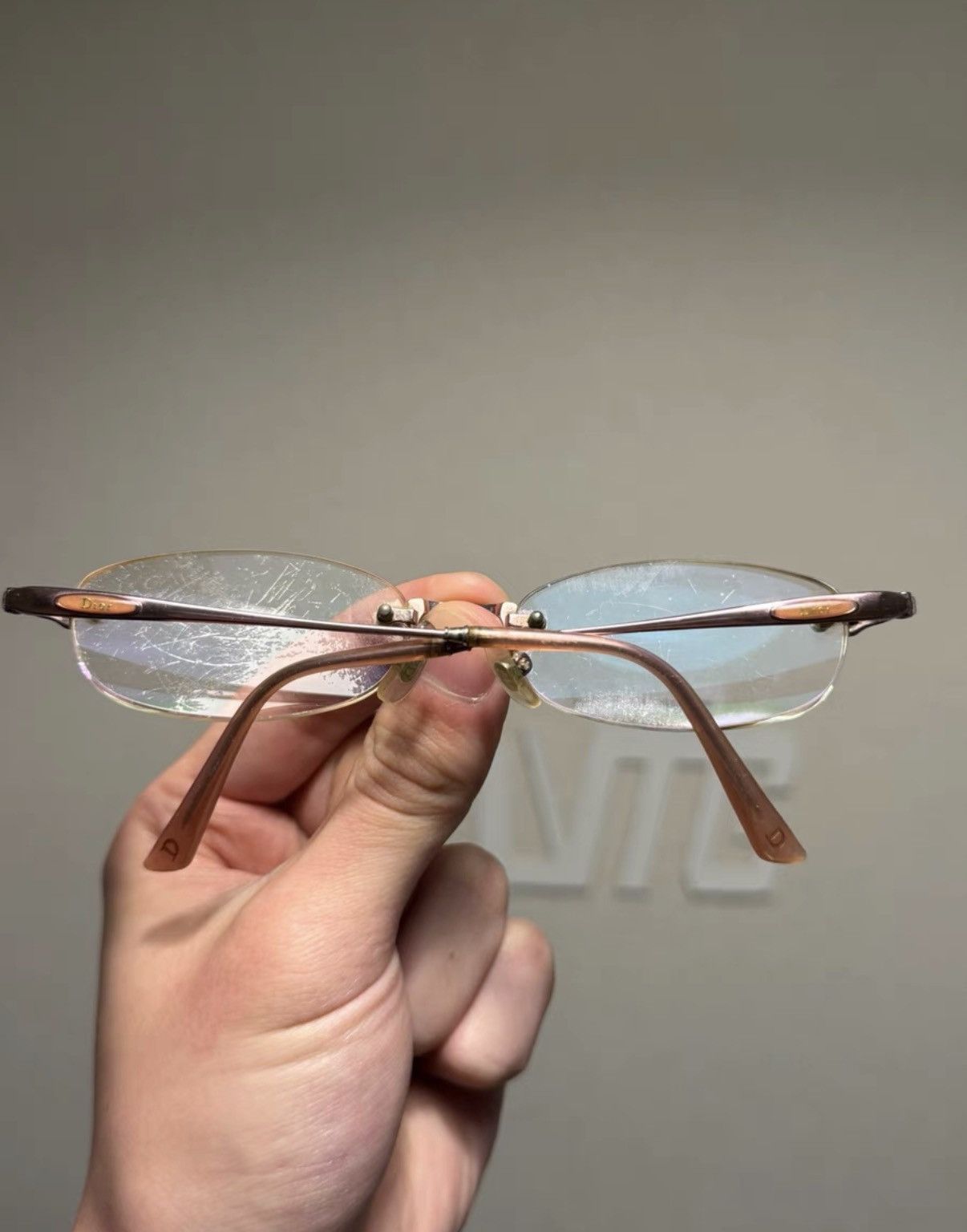 Dior Dior Vintage Rimless Eyeglasses Frames, Sport Sunglasses K24 Size ONE SIZE - 4 Thumbnail