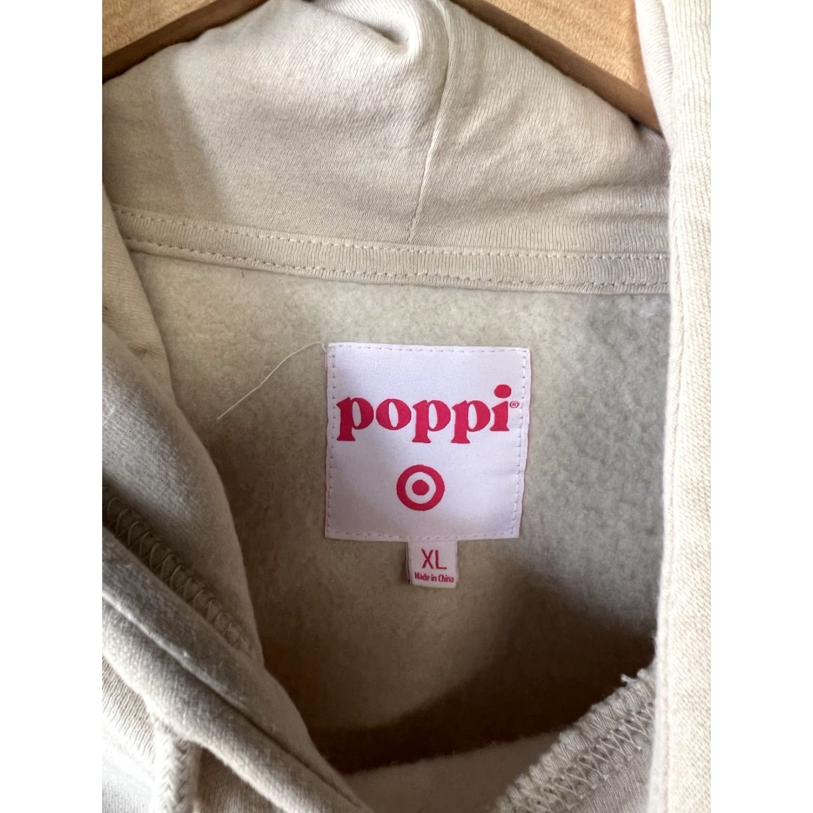 Vintage Poppi Soda Biege Adult Pullover Hooded Sweatshirt XL Hooded Sweatshirt Brown Pullover Hoodie Mens XL Poppi Shirt Hoodie Pullover Hex Size US XL / EU 56 / 4 - 3 Thumbnail