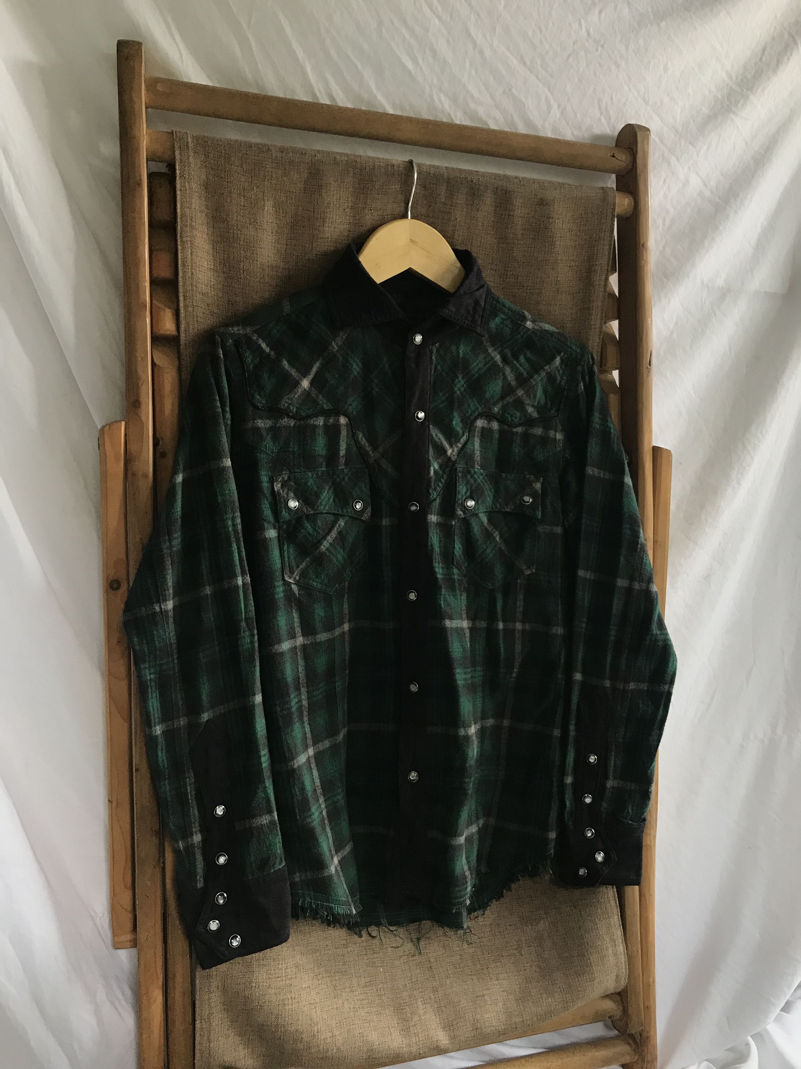Schlussel Schlussel Japanese Brand Western Shirt Nice Design Size US S / EU 44-46 / 1 - 2 Thumbnail