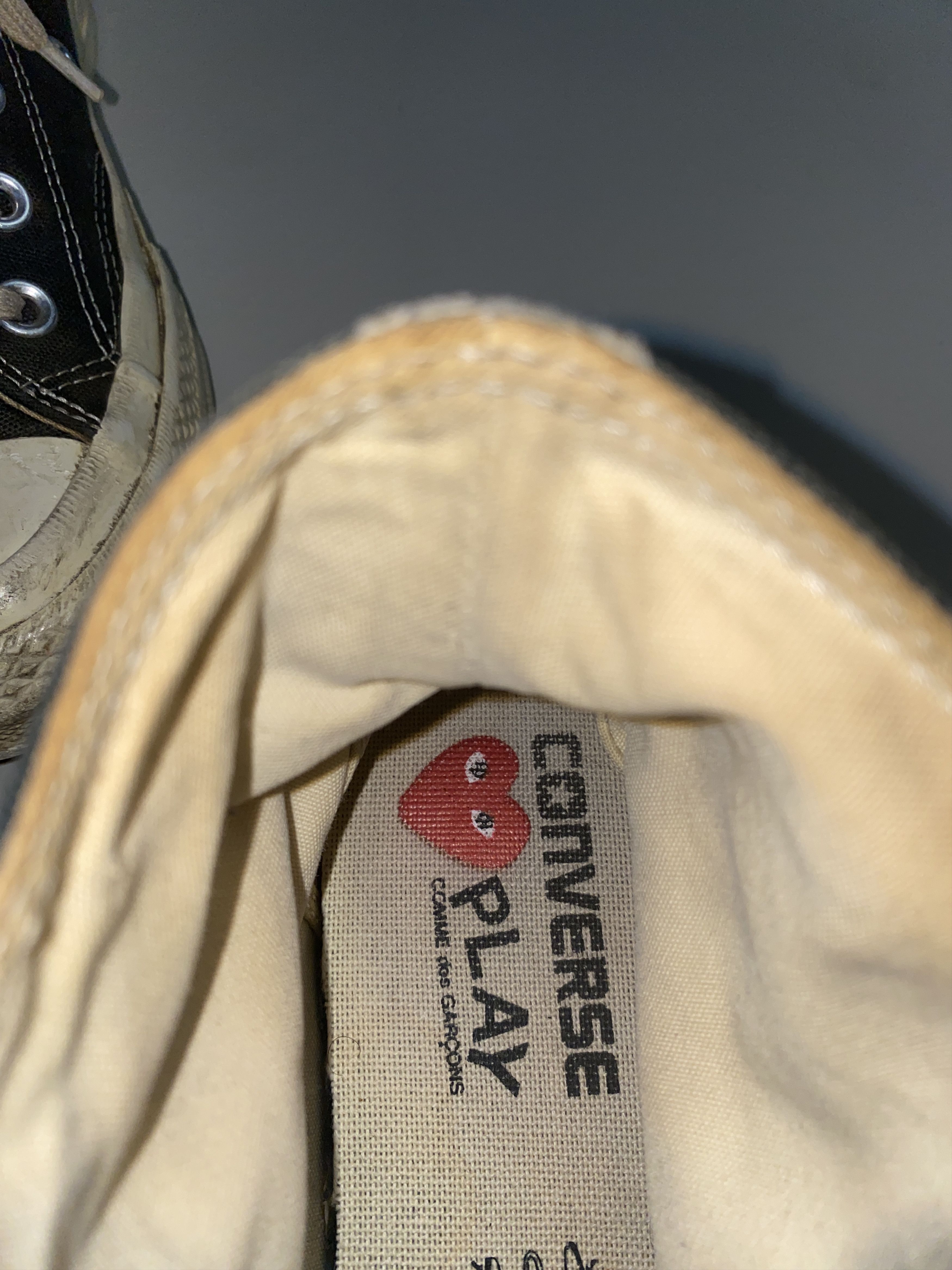 Comme des Garcons PLAY × Converse CDG Comme des Garcons x Converse trainers shoes Size US 7 / IT 37 - 9 Thumbnail