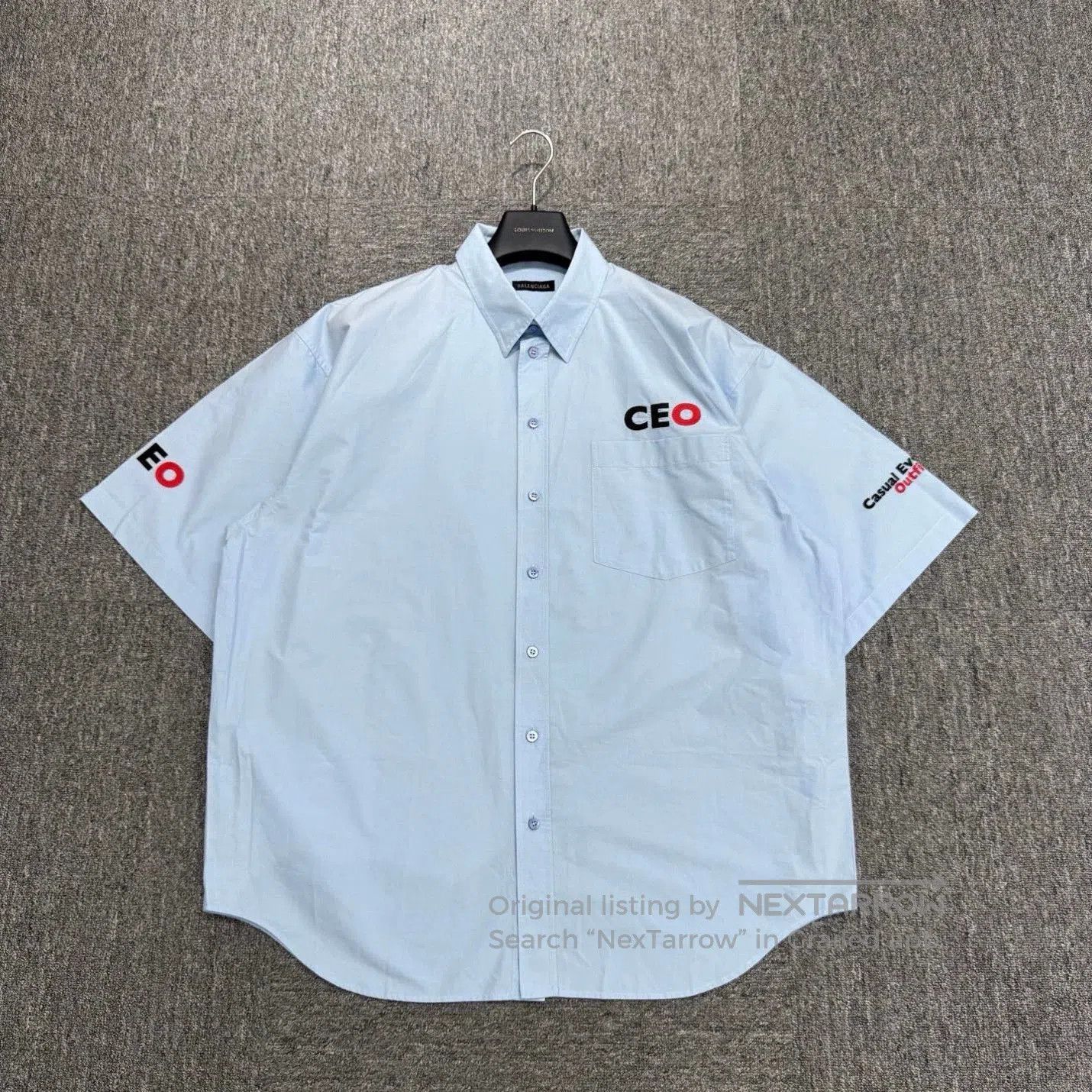 Balenciaga Balenciaga Embroidered Knit Short Sleeve. Size US L / EU 52-54 / 3 - 1 Thumbnail
