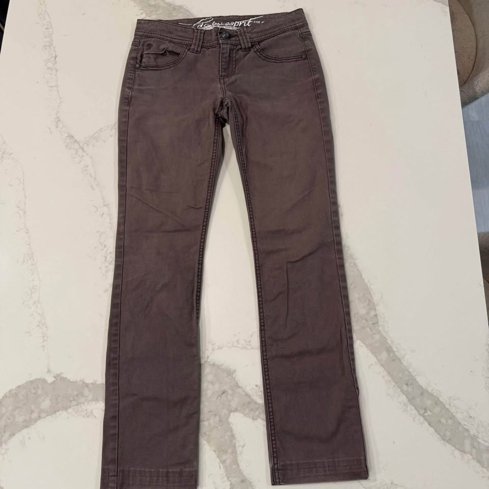 ESPIRIT Vintage Y2K EDC by Espirit Slim Straight Pants Womens 32 Size 32" / US 10 / IT 46 - 1 Thumbnail