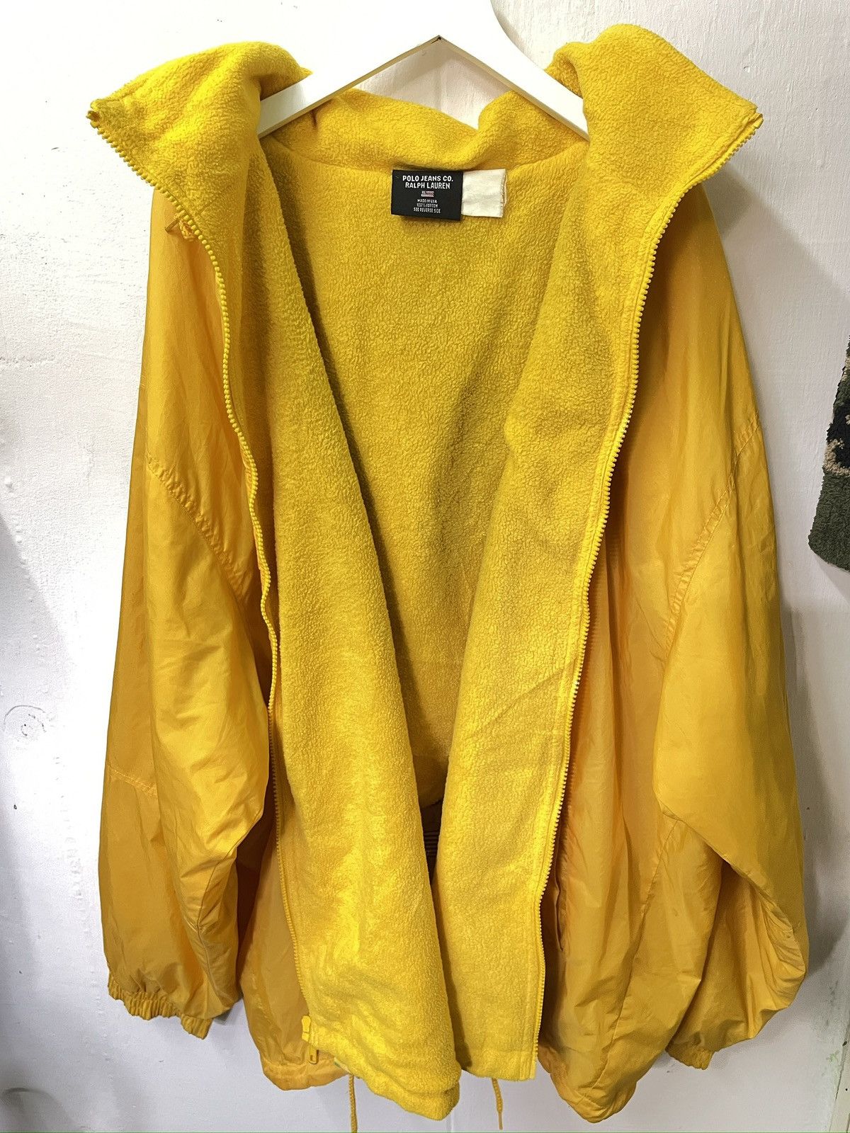 Polo Ralph Lauren Vintage yellow polo sport ralph lauren jacket Size US XXL / EU 58 / 5 - 4 Thumbnail