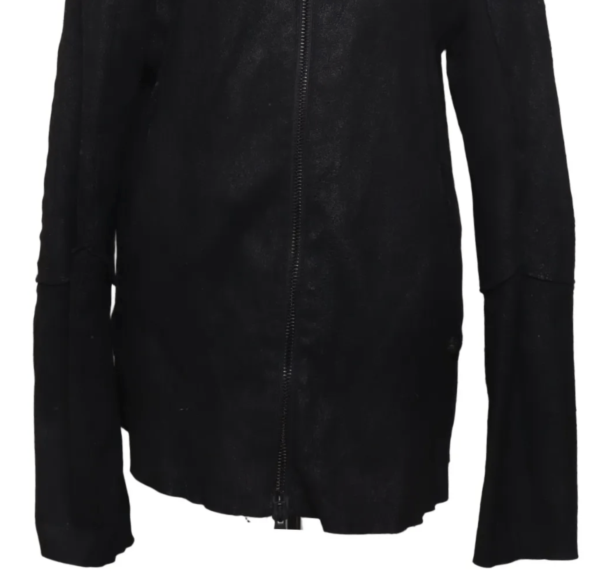 Nostra Santissima Leather Blend Zip Jacket Black Size 50, Nostra Santissima – Size US M / EU 48-50 / 2 - 8 Thumbnail