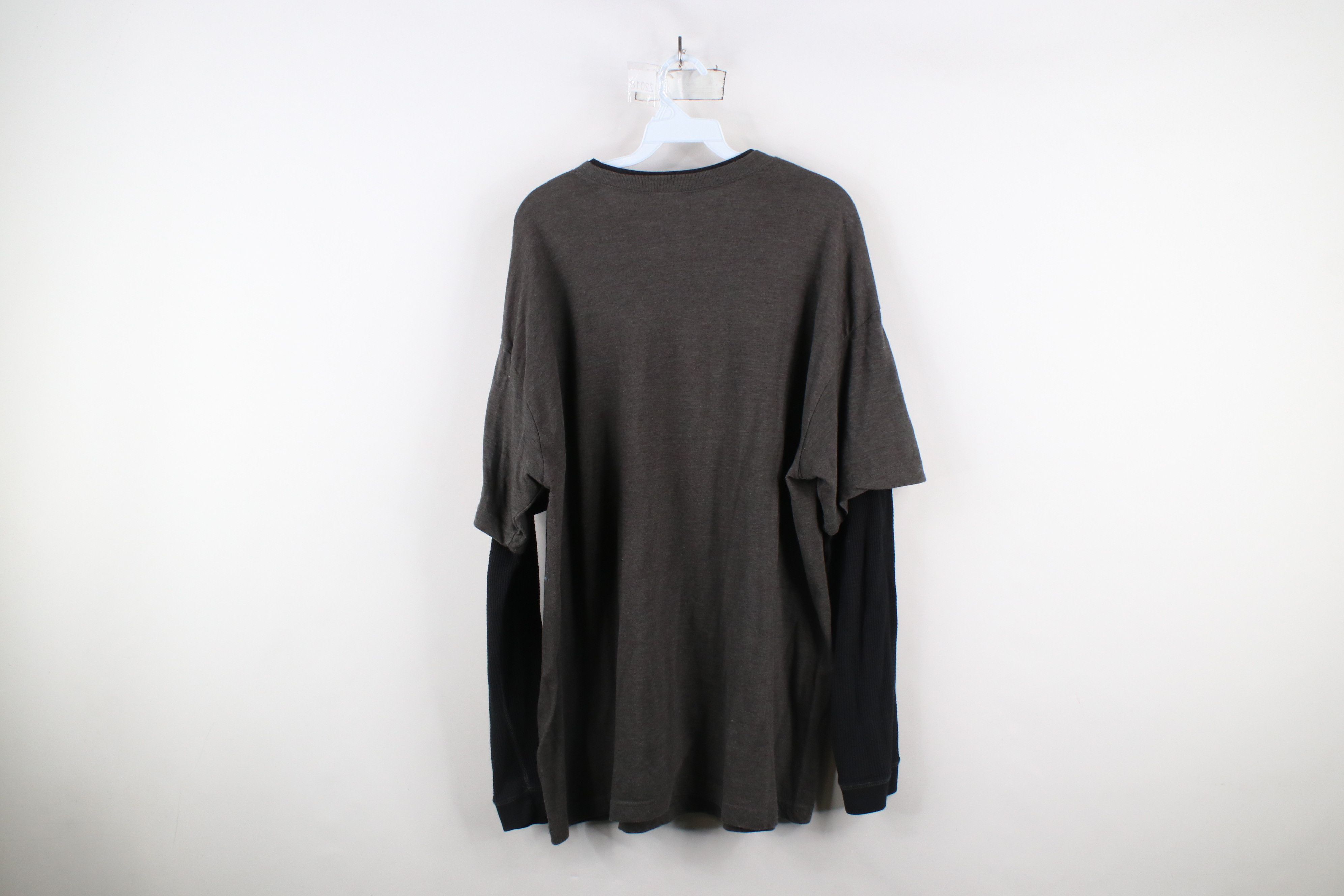 Vintage Vintage 90s Y2K Layered Jimi Hendrix Long Sleeve T-Shirt Size US XL / EU 56 / 4 - 12 Thumbnail