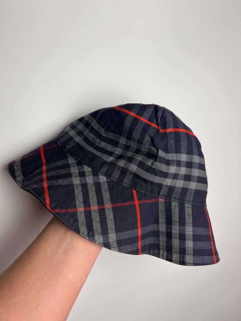 Burberry × Vintage Vintage 90's Burberrys Bucket Hat Nova Check Reversible hat Size ONE SIZE - 2 Thumbnail