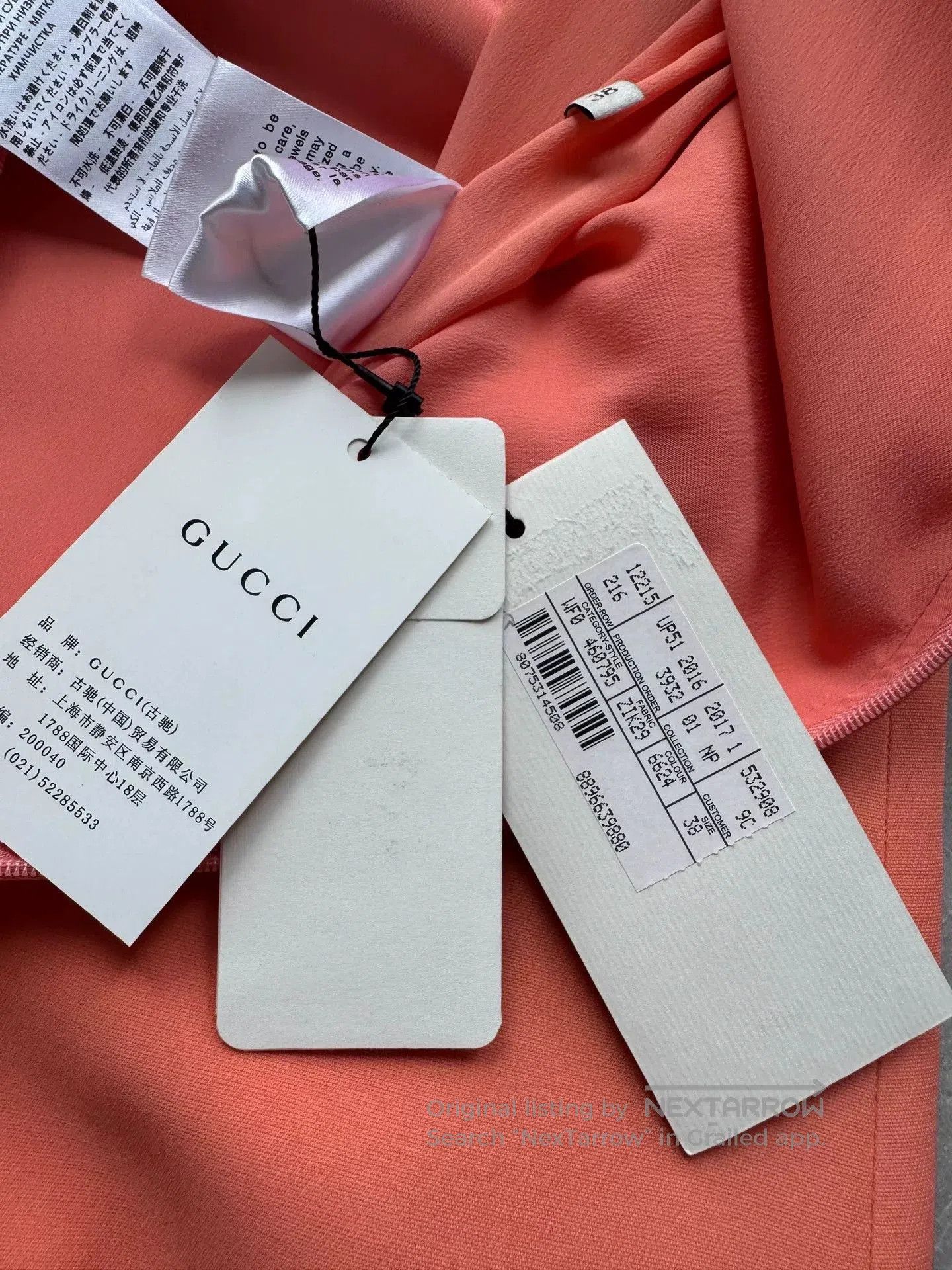 Gucci Gucci Orange Sleeveless Dress. Size S / US 4 / IT 40 - 7 Thumbnail
