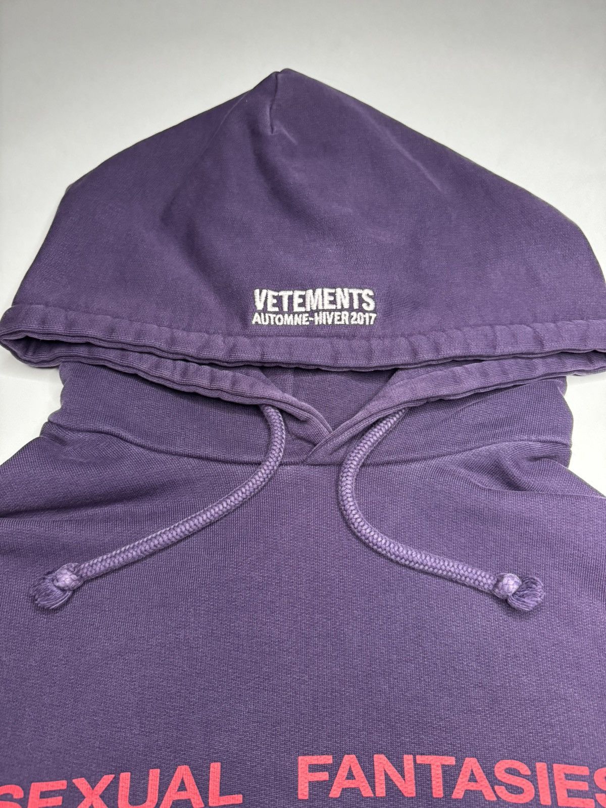 Vetements Vetements Sexual Fantasies Hoodie | Grailed