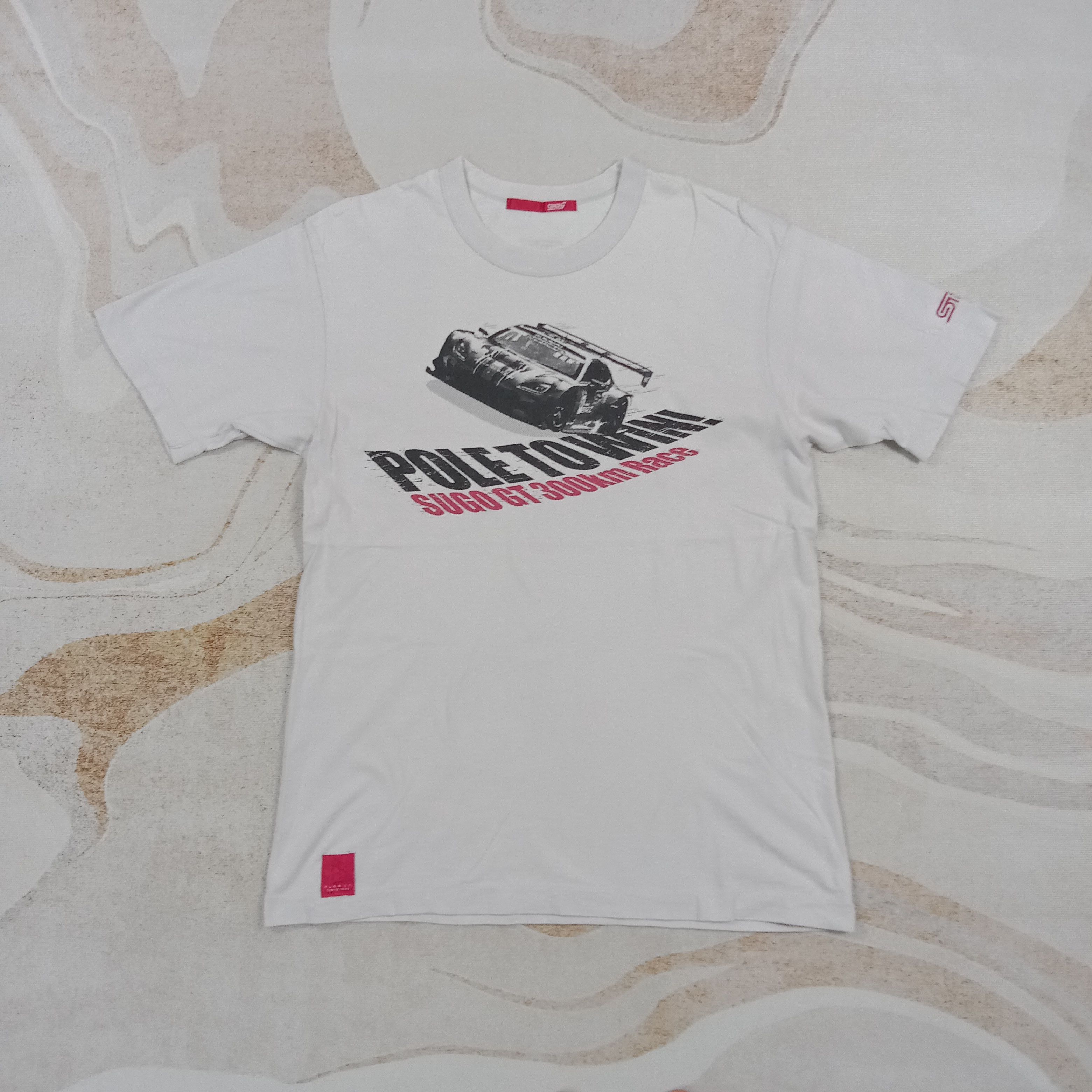 Japanese Brand SUBARU STI Super SUGO GT Racing Tshirt C285N53 Size US M / EU 48-50 / 2 - 1 Thumbnail