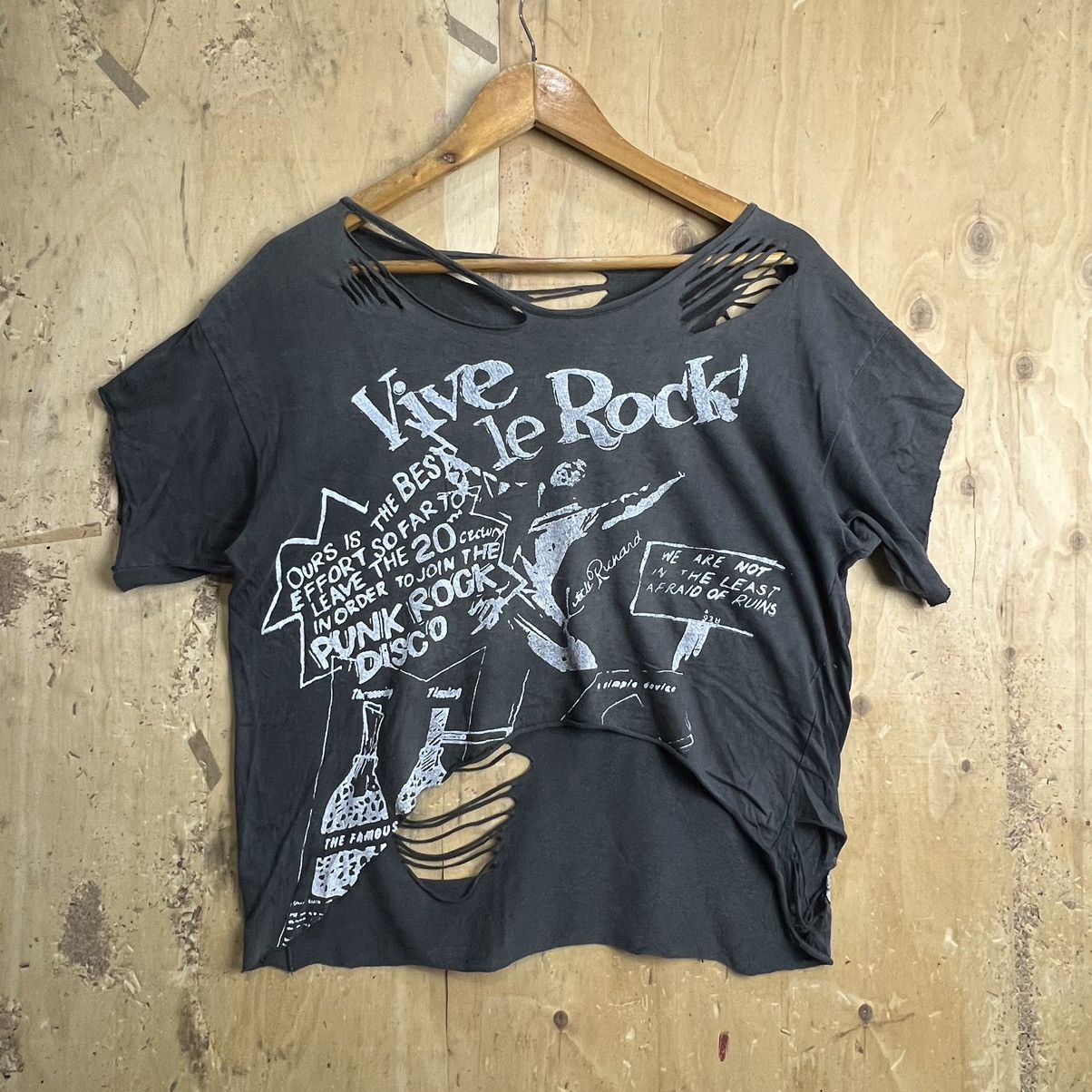 image of Art Punk Design in Black, Men's (Size Medium)