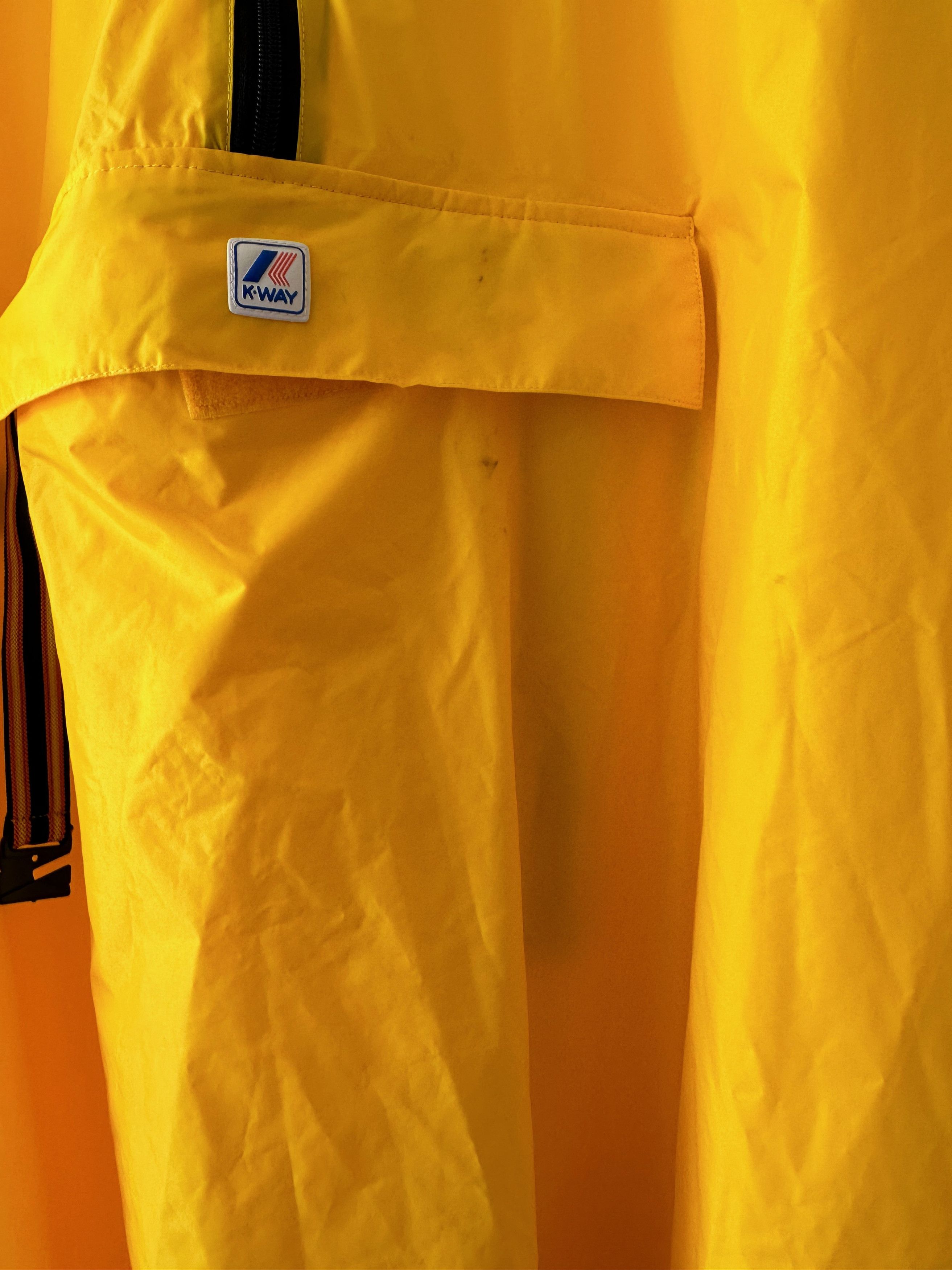 K-Way K-WAY Plus Windproof Poncho Anorak Cape Rain Coat Hooded Size US L / EU 52-54 / 3 - 4 Thumbnail