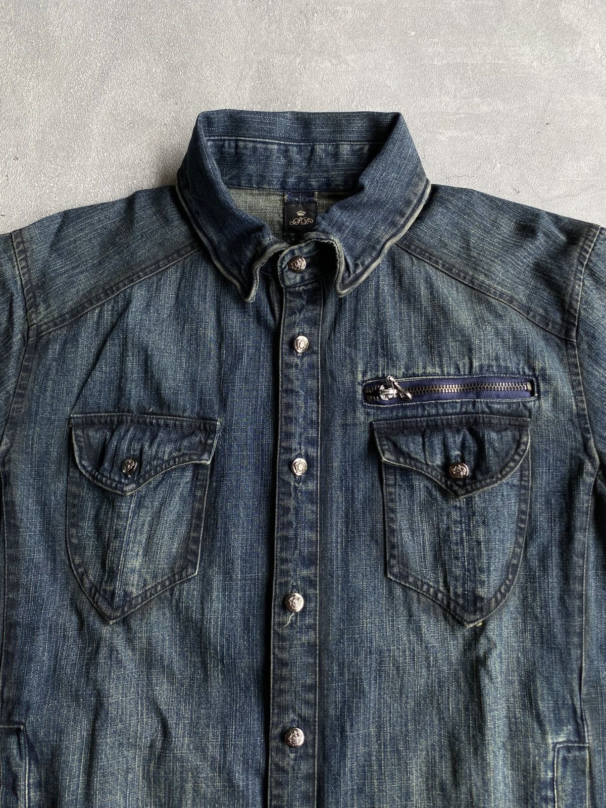 semanticdesign Semantic Design Denim Shirt Size L / US 10 / IT 46 - 3 Thumbnail