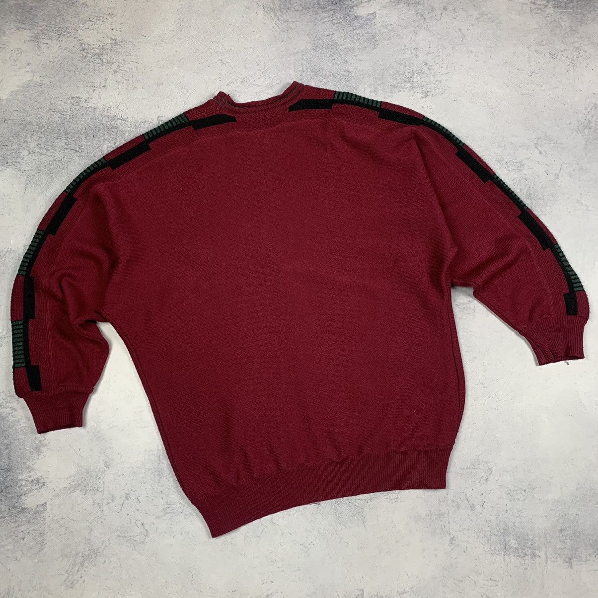 Carlo Colucci Vintage Carlo Collucci 3D Knit Wool Sweater West Germany 90s Size US M / EU 48-50 / 2 - 9 Thumbnail
