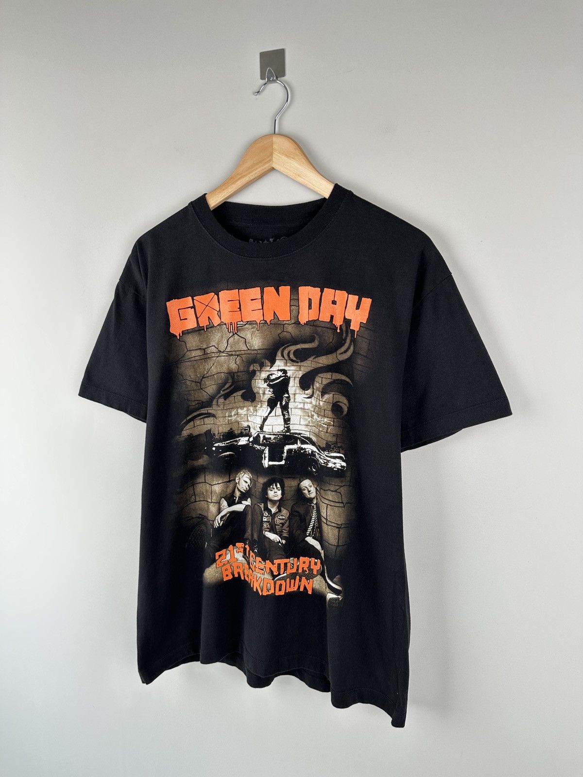 Band Tees Vintage Y2K Green Day Rock Machine Tee Size US L / EU 52-54 / 3 - 3 Thumbnail