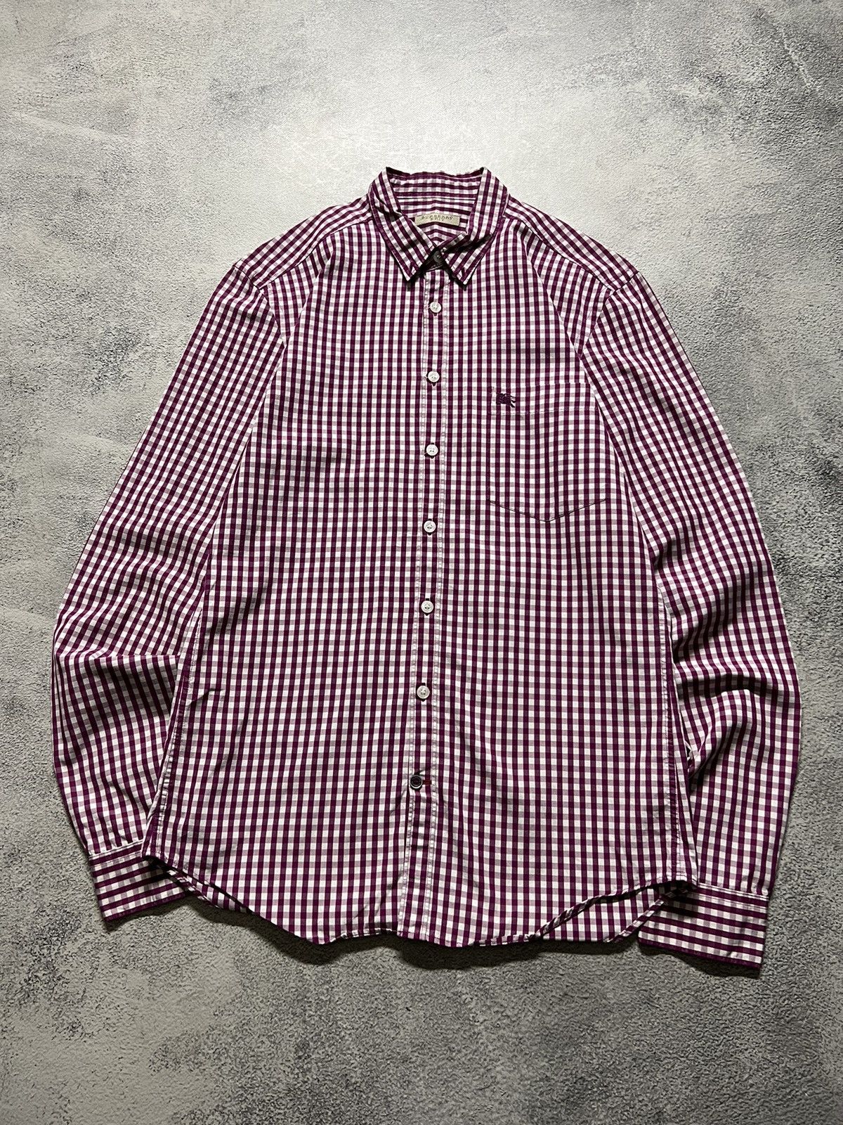 Burberry Vintage Burberry Brit Check Button Up Shirt 00’s Size US S / EU 44-46 / 1 - 1 Thumbnail