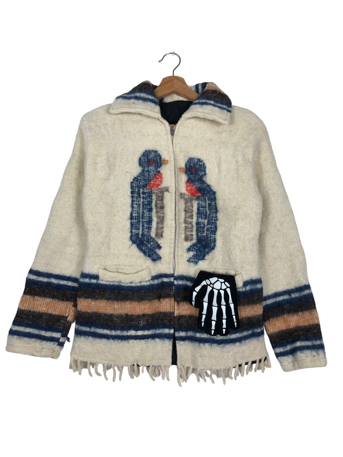 Issey Miyake 🔥Rare Sesign Navajo Aztec Wool Jacket Inspire Kapital Japan Size M / US 6-8 / IT 42-44 - 1 Thumbnail