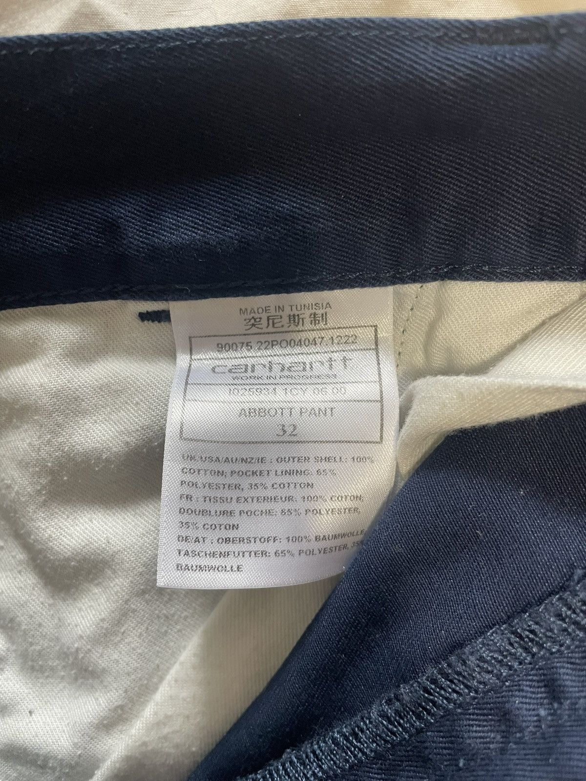 Carhartt Carhartt Abbott Pants 32 x 26.5 Size US 32 / EU 48 - 5 Thumbnail
