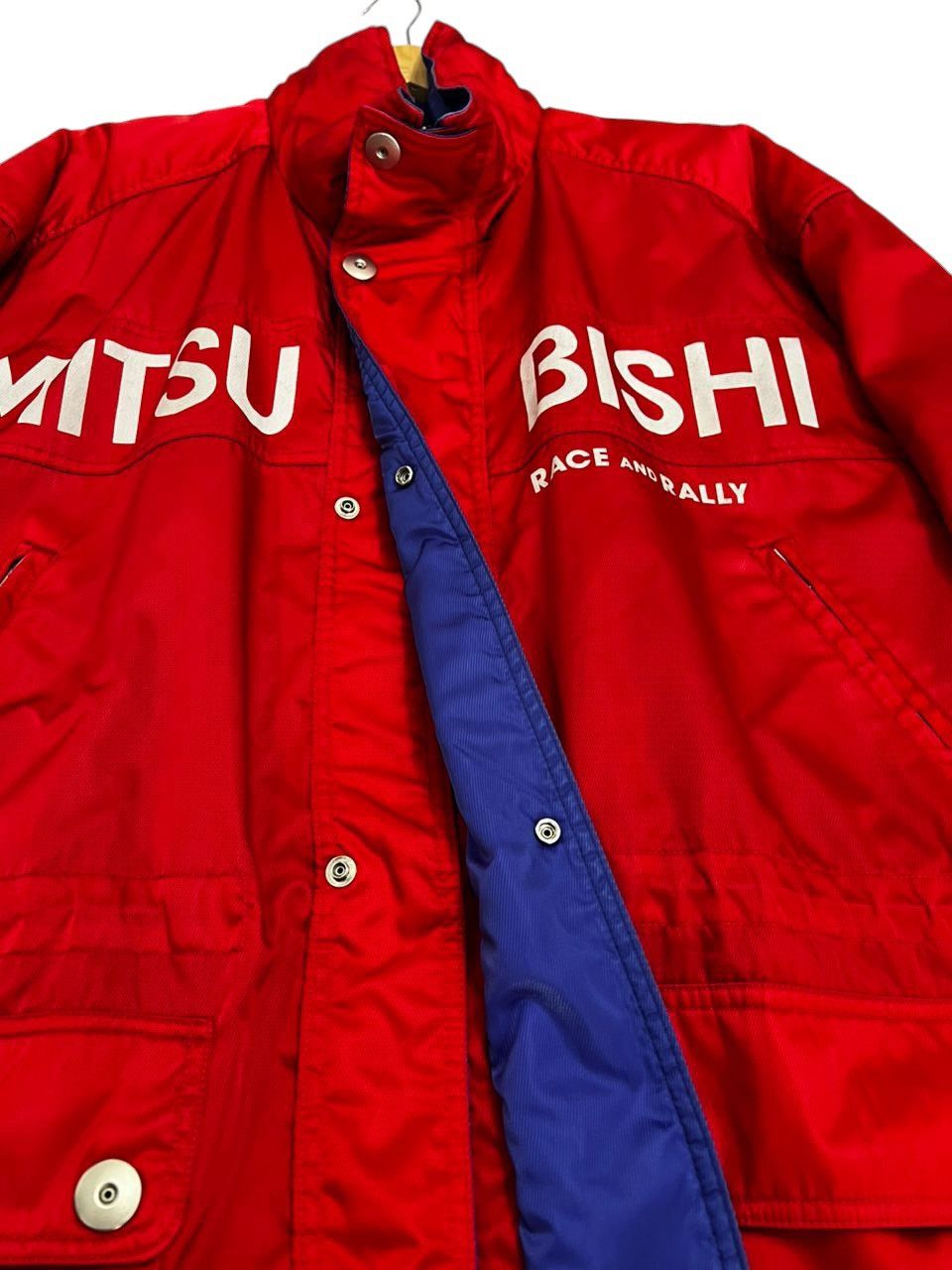 Vintage Vintage Mitsubishi Rally Art Long Jacket Size US XL / EU 56 / 4 - 7 Thumbnail