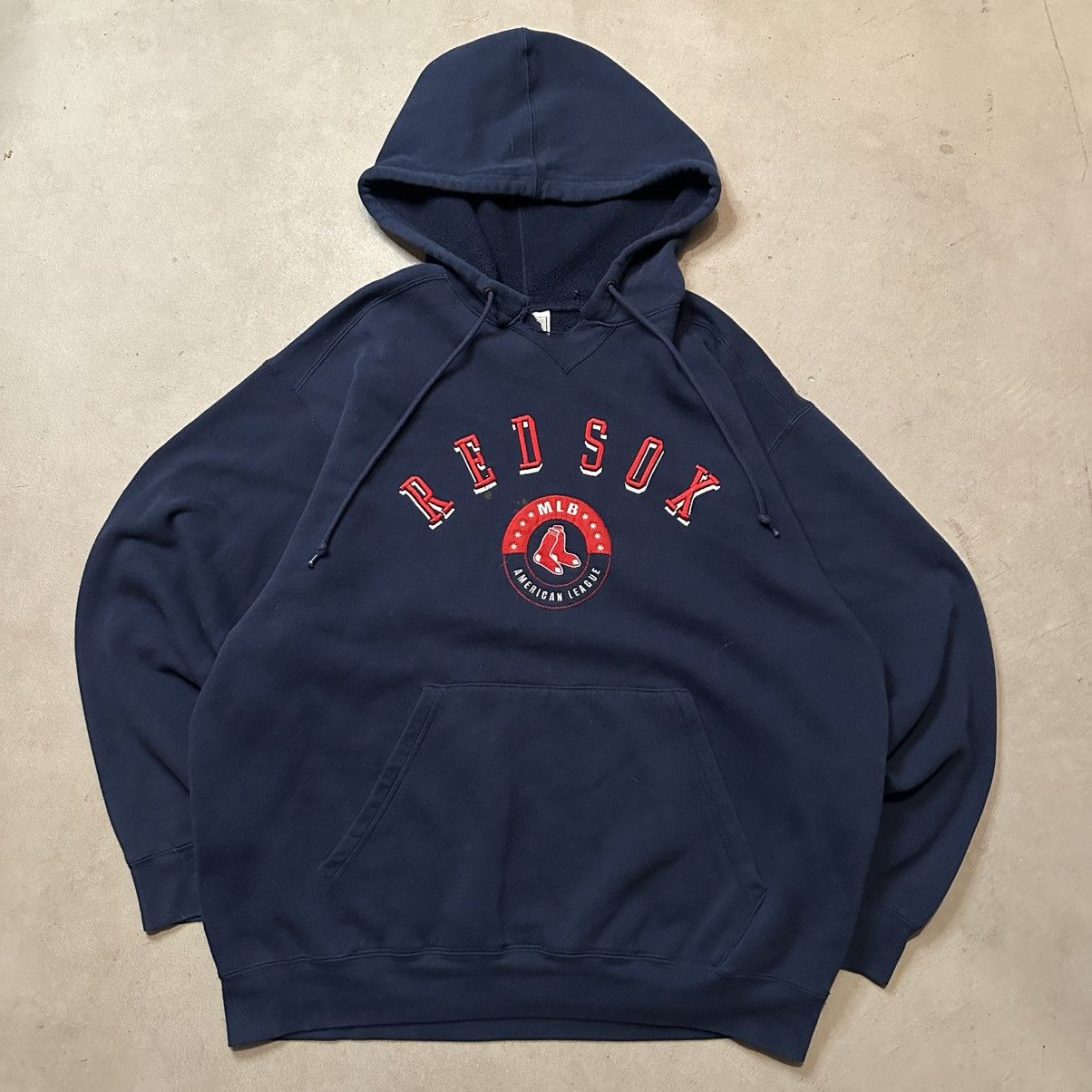 Lee Vintage 90s Lee Sport MLB Boston Red Sox Hoodie Sweatshirt Size US L / EU 52-54 / 3 - 2 Thumbnail