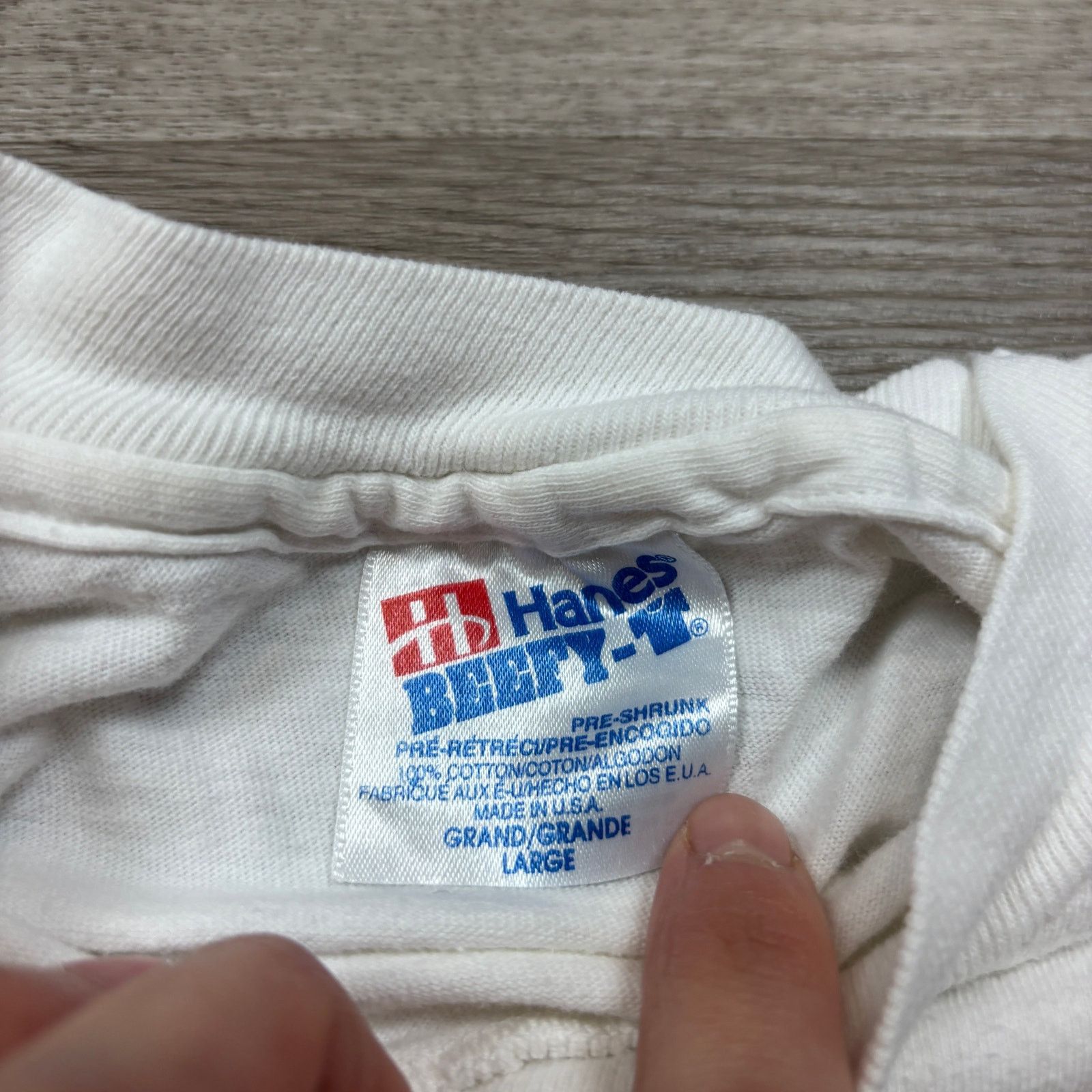 Hanes × Vintage Vintage 90s The Ben Stiller Show Single Stitch Shirt Men's L Size US L / EU 52-54 / 3 - 4 Thumbnail