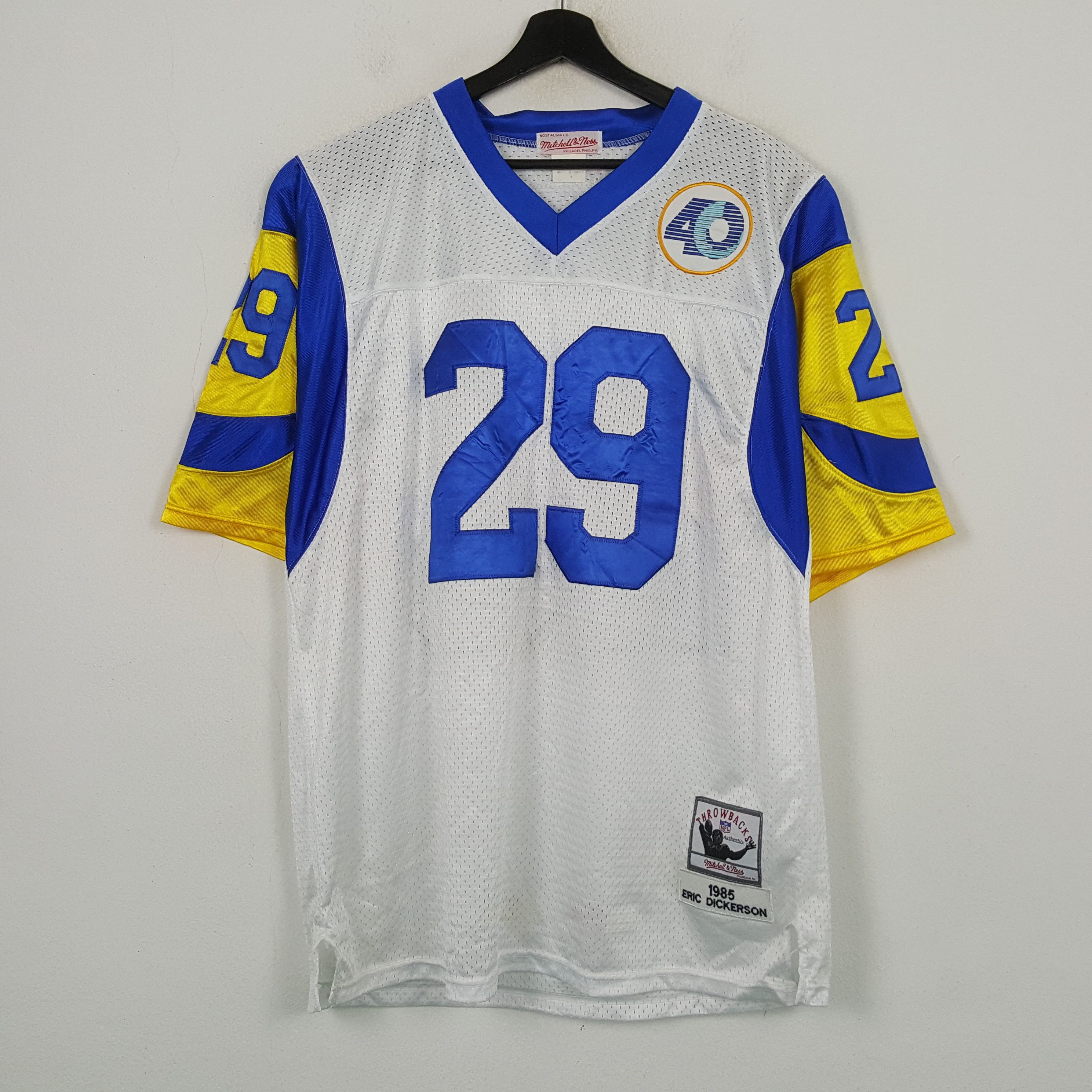 NFL NFL 1985 Eric Dickerson Football Jersey RR29 Size US XL / EU 56 / 4 - 3 Thumbnail