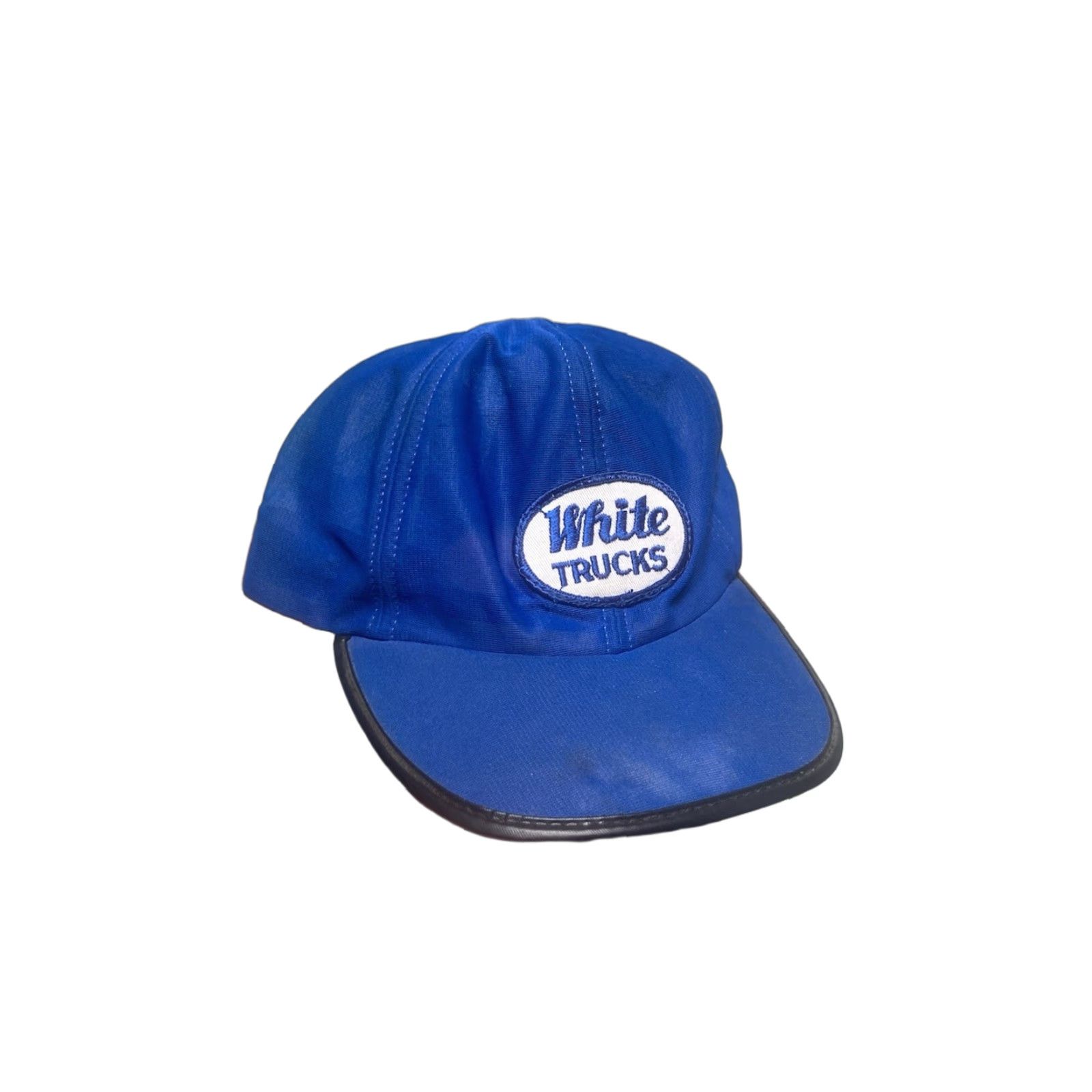Vintage VINTAGE 70s 80s SnapBack hat cap blue adjustable lightweight white trucks patch Men Size ONE SIZE - 1 Thumbnail