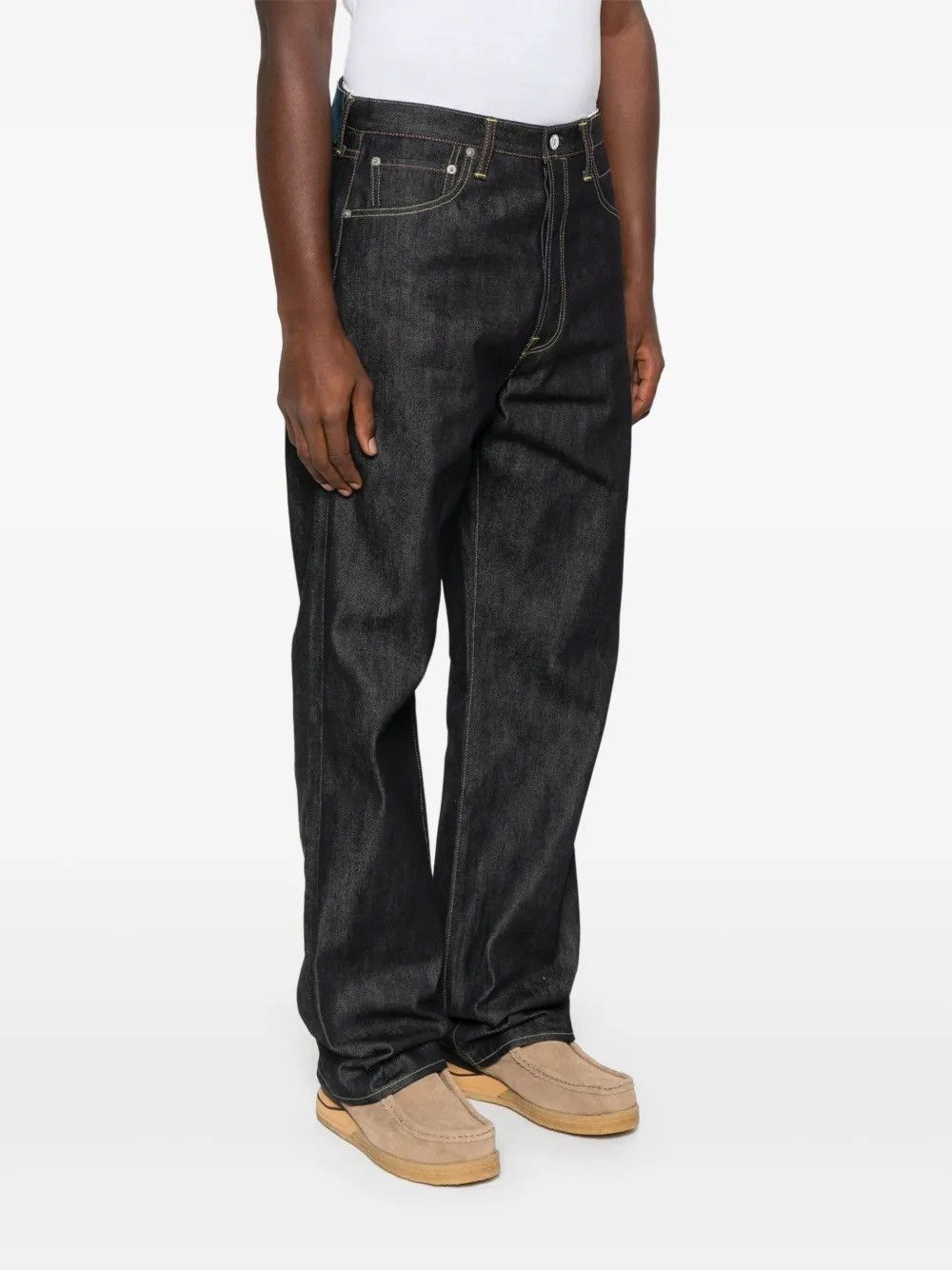Visvim Visvim Social Sculpture 01.2 01 Slim BLK Unwashed W32L30 Size US 32 / EU 48 - 3 Thumbnail