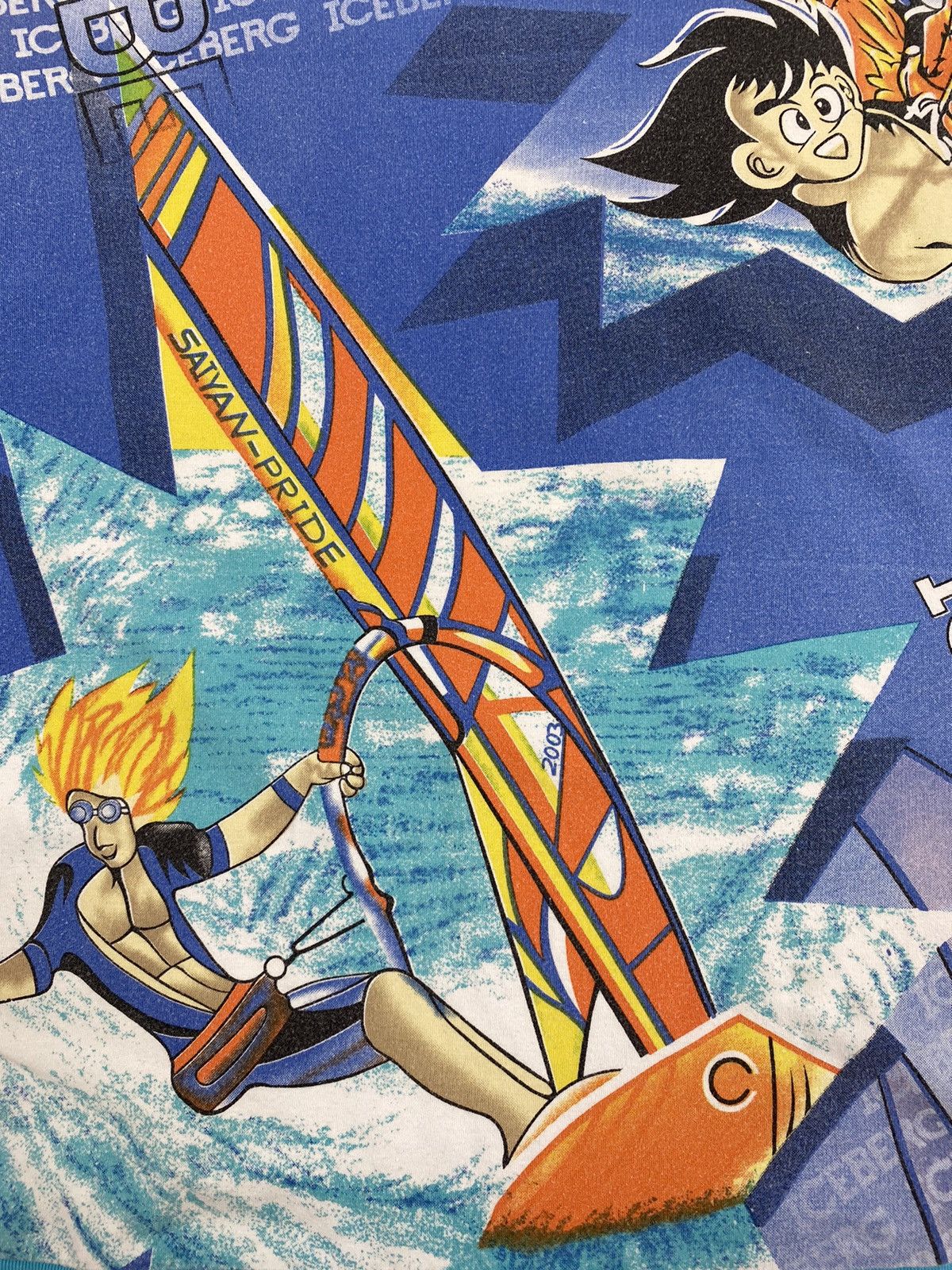 Iceberg Y2K Vintage Iceberg x Dragonball Z Vacation Graphic Tee Size US M / EU 48-50 / 2 - 3 Thumbnail