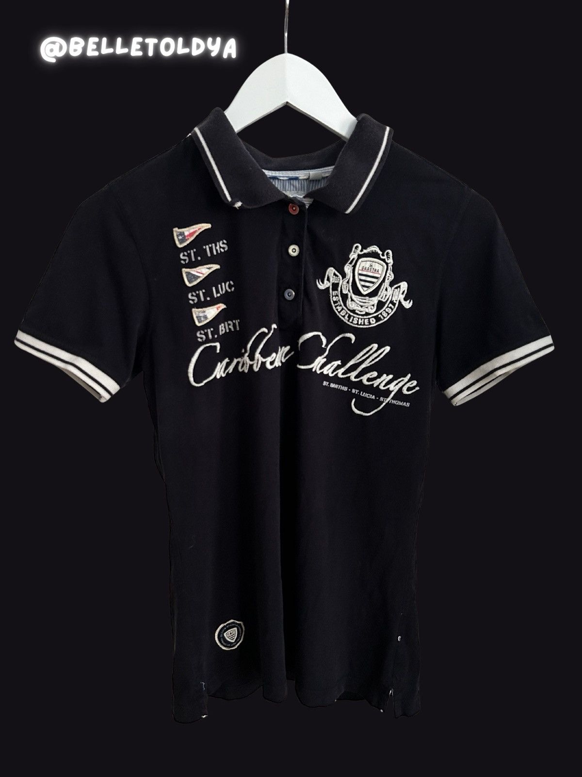 Other Gaastra Navy Blue Polo Size US L / EU 52-54 / 3 - 3 Thumbnail