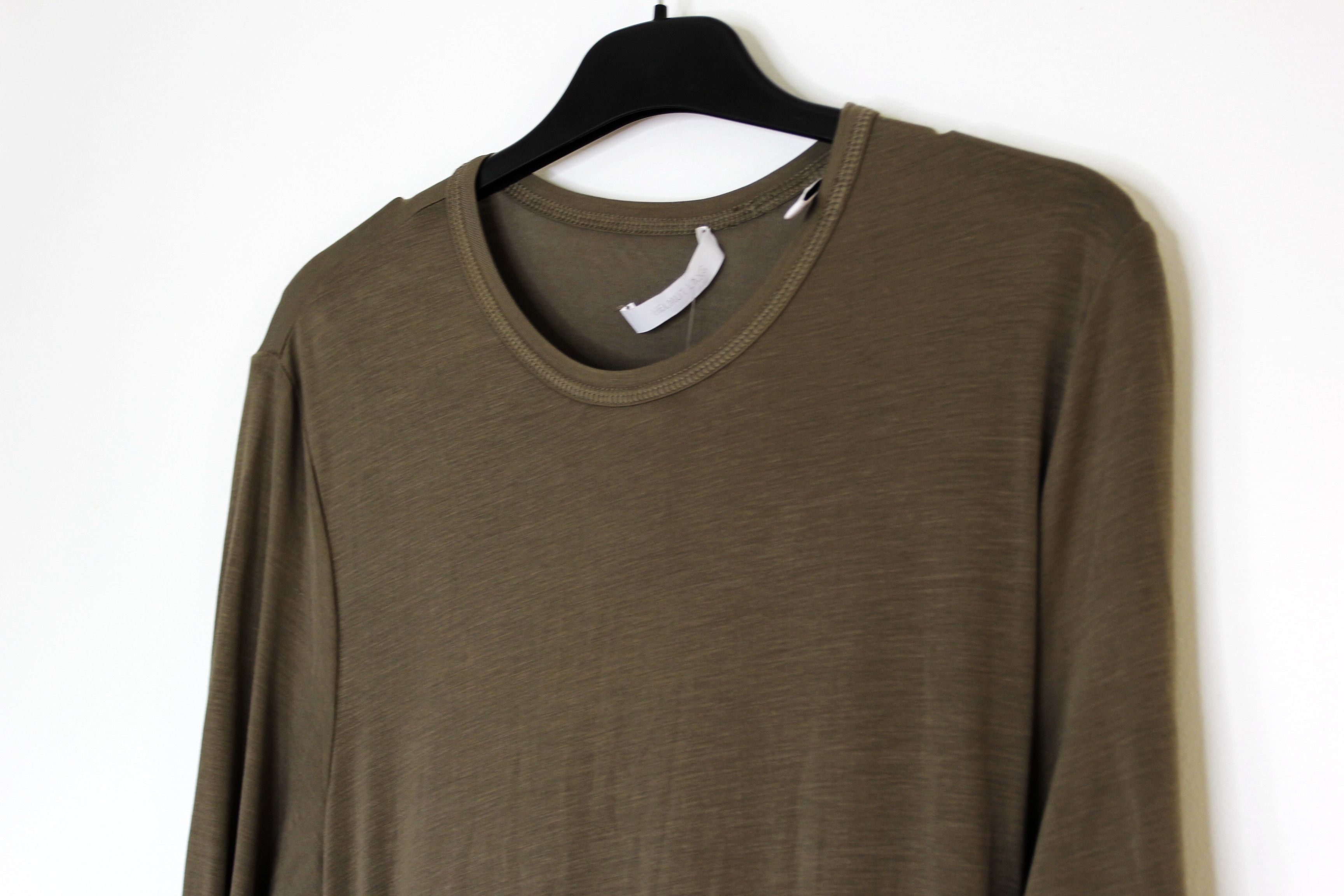 Helmut Lang BNWT SS25 HELMUT LANG KHAKI PROTECTION MIDI DRESS L Size L / US 10 / IT 46 - 4 Thumbnail